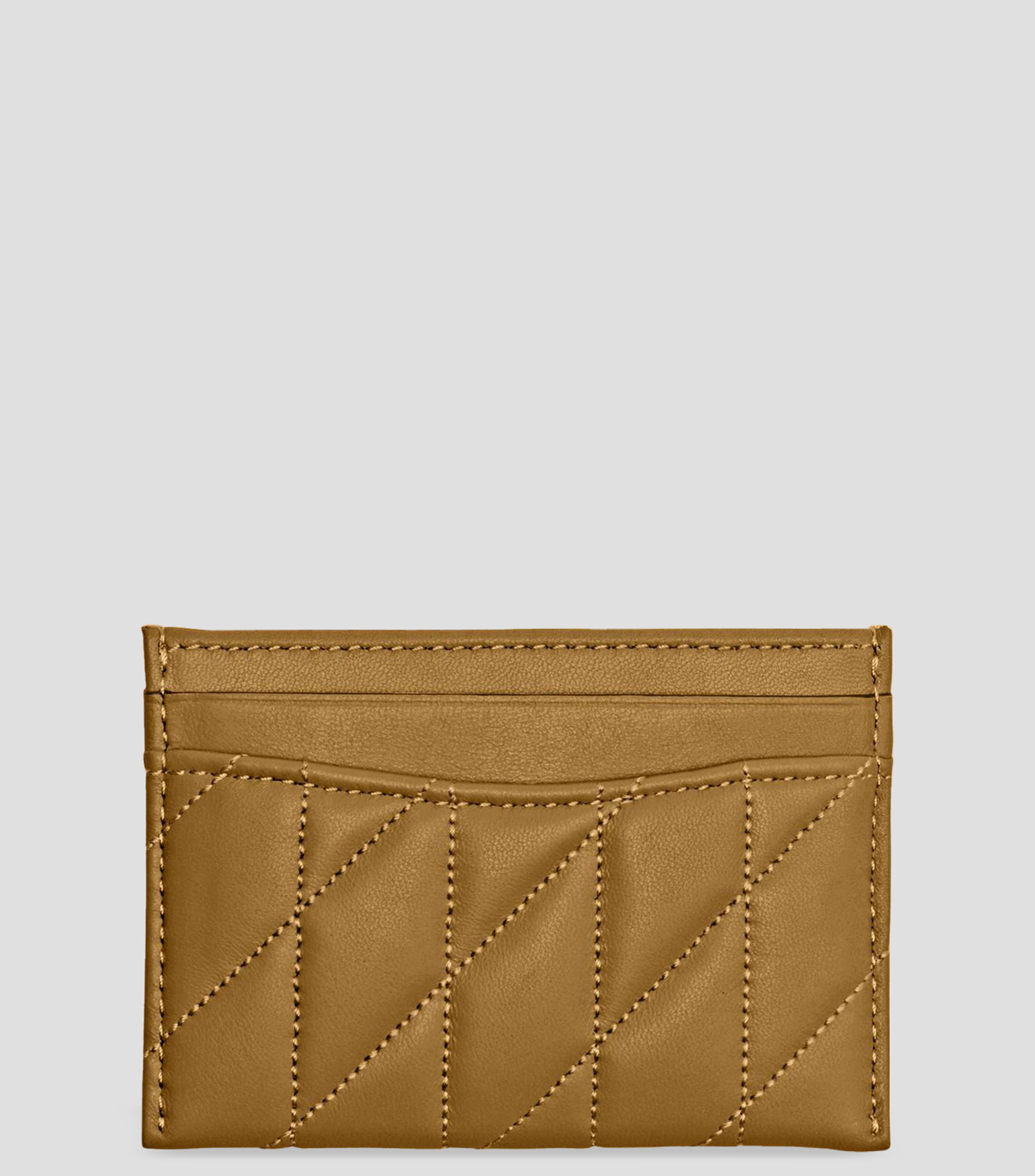 Tarjetero en cuero Essential liso Mujer
