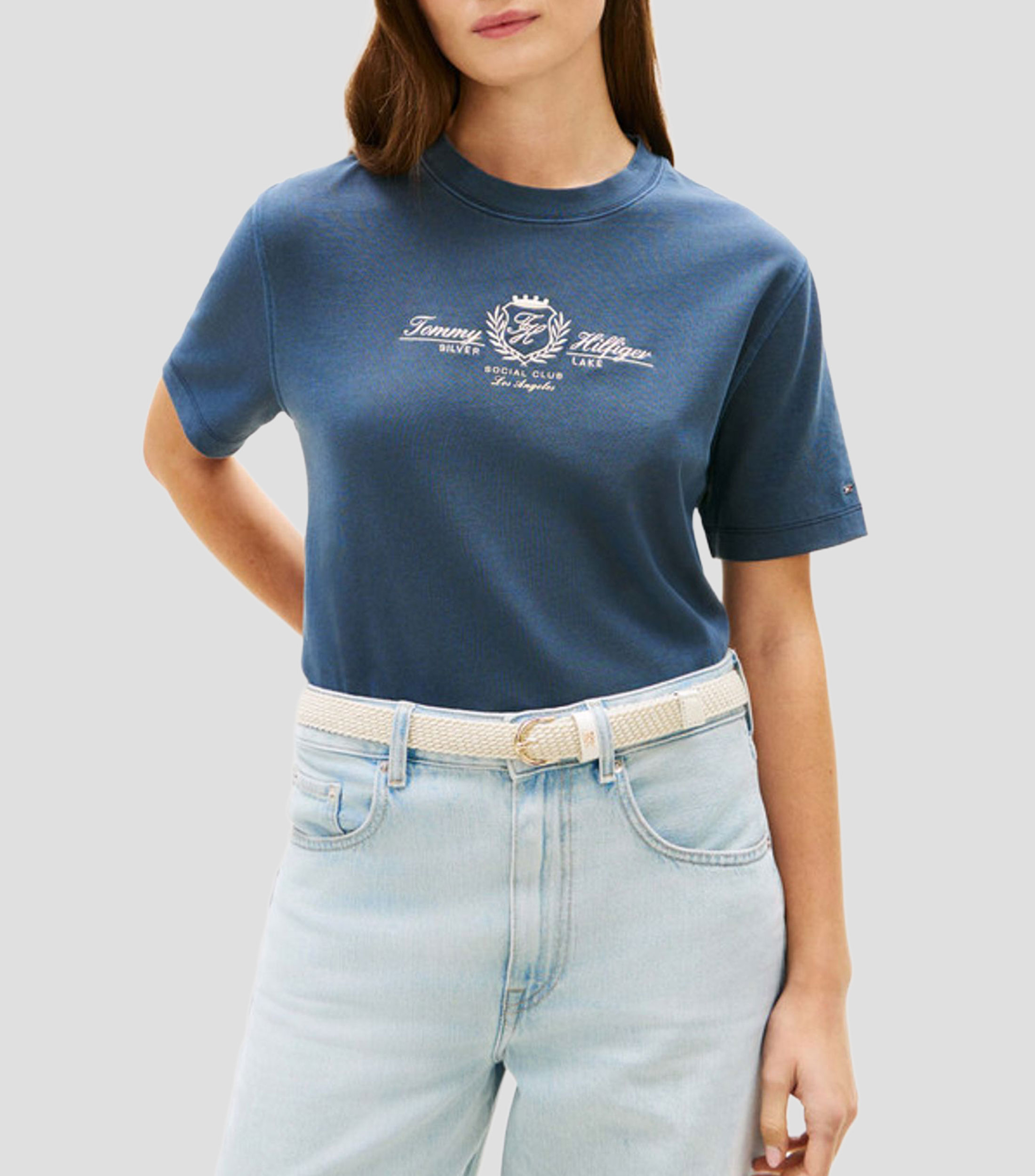 Playera cuello redondo manga corta fantasía Mujer