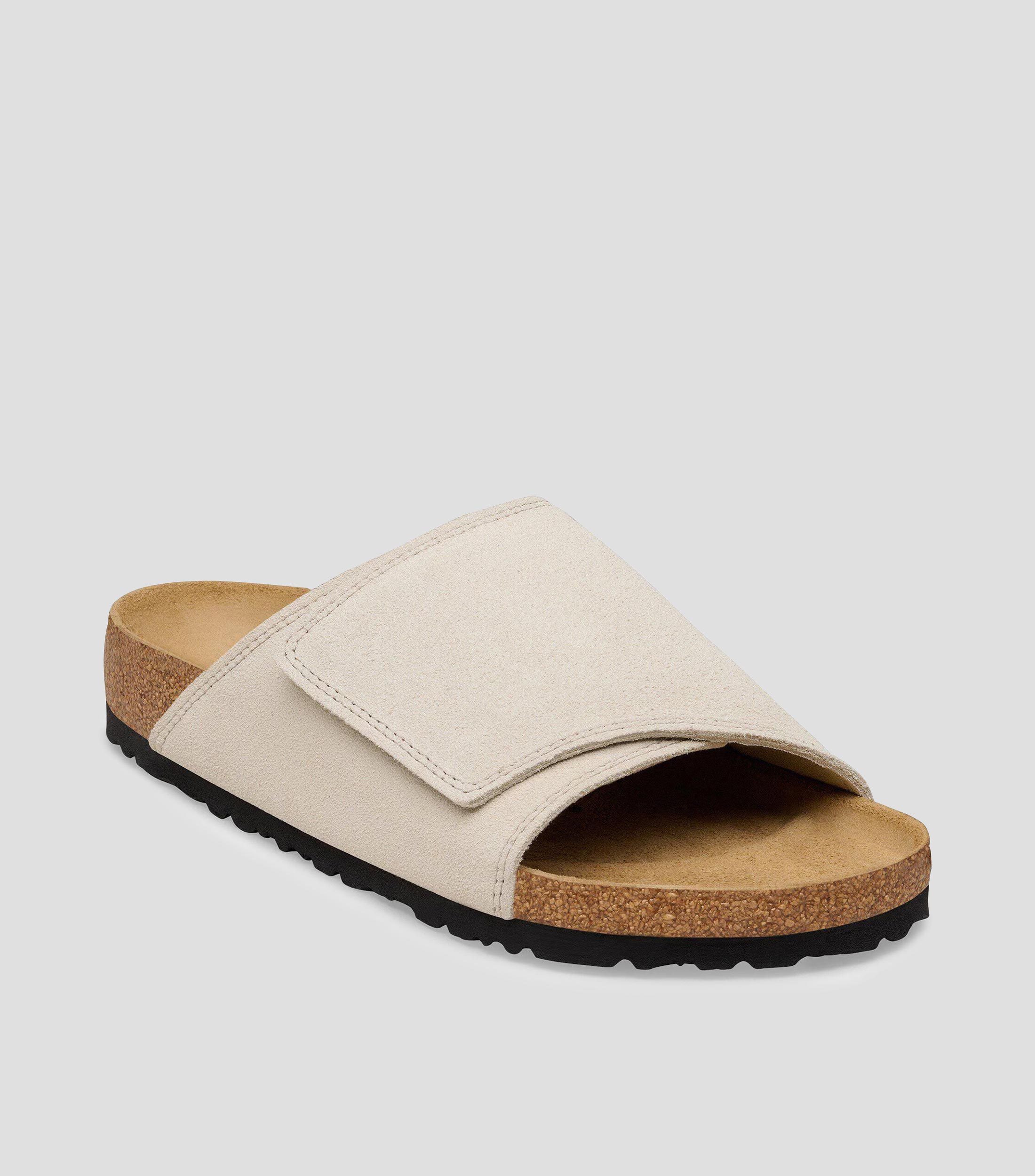 Sandalias planas en piel Solana Hombre