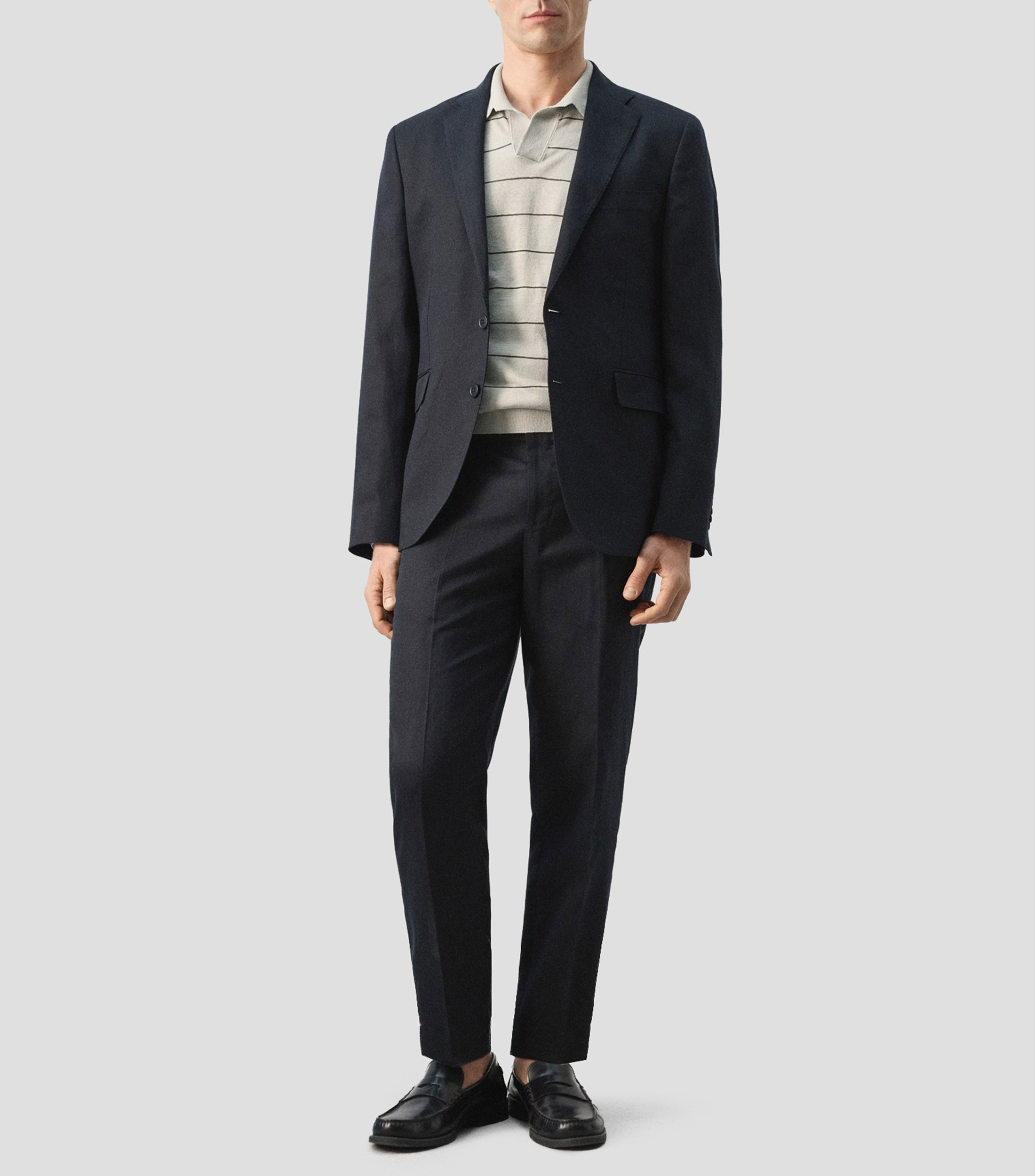 Saco liso Hombre