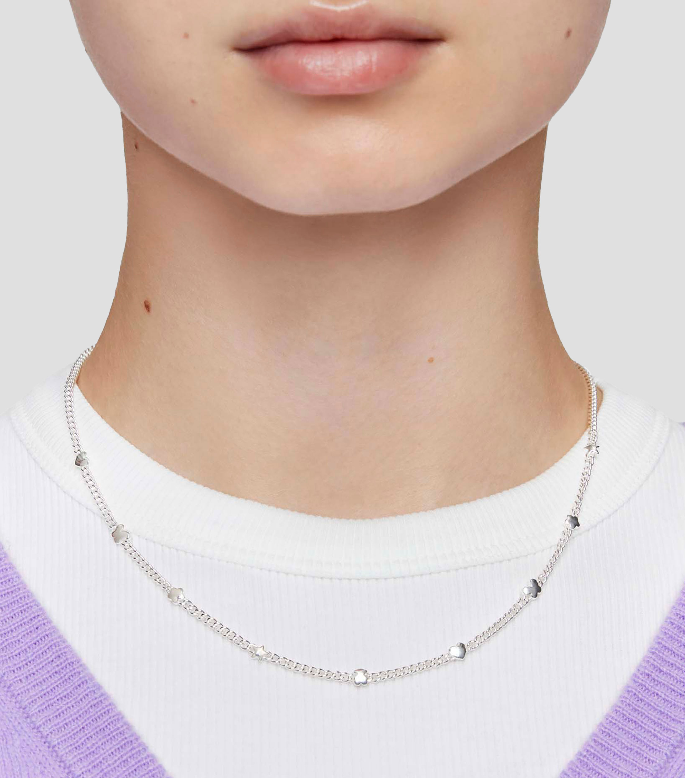 Collar Eslabones en Plata .925 Mujer