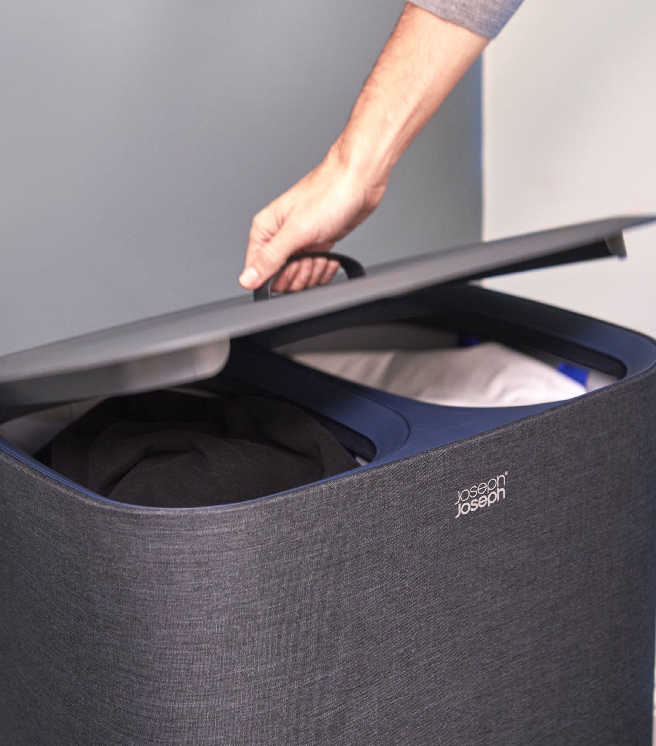 Cesto de ropa en Textil