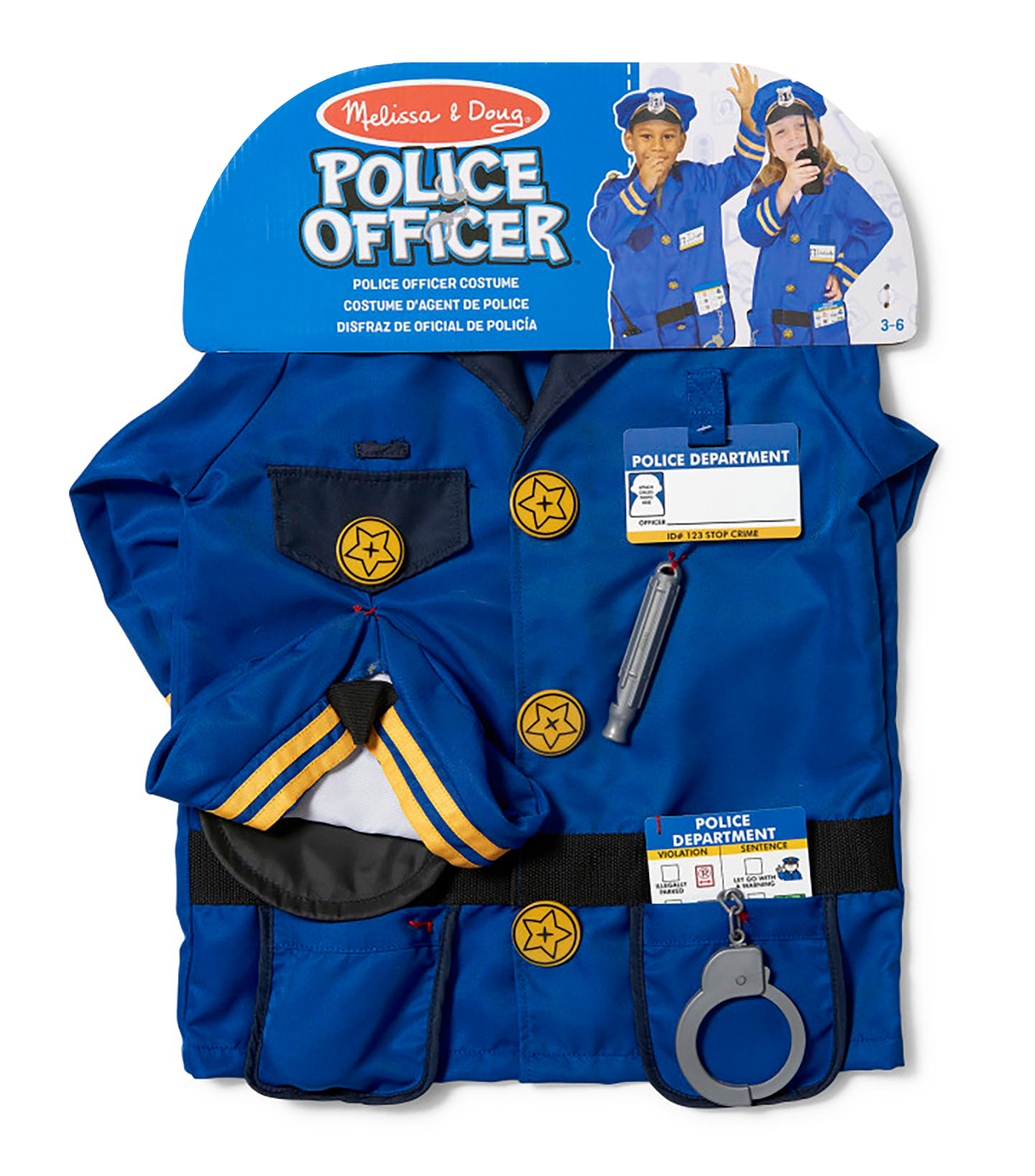 Set Disfraz oficial de policía