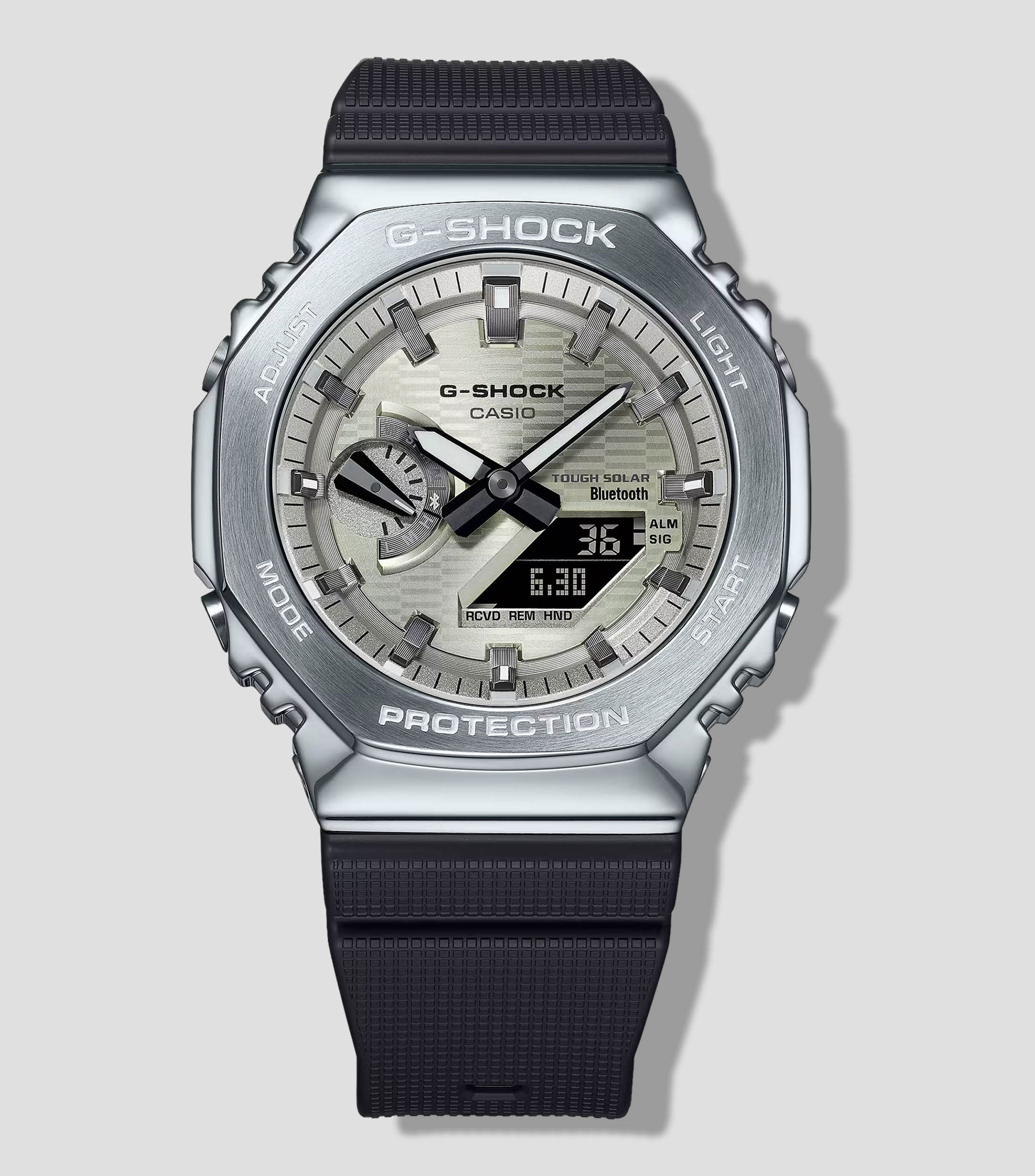 Reloj para Hombre G-Shock GBM-210 casual plateado