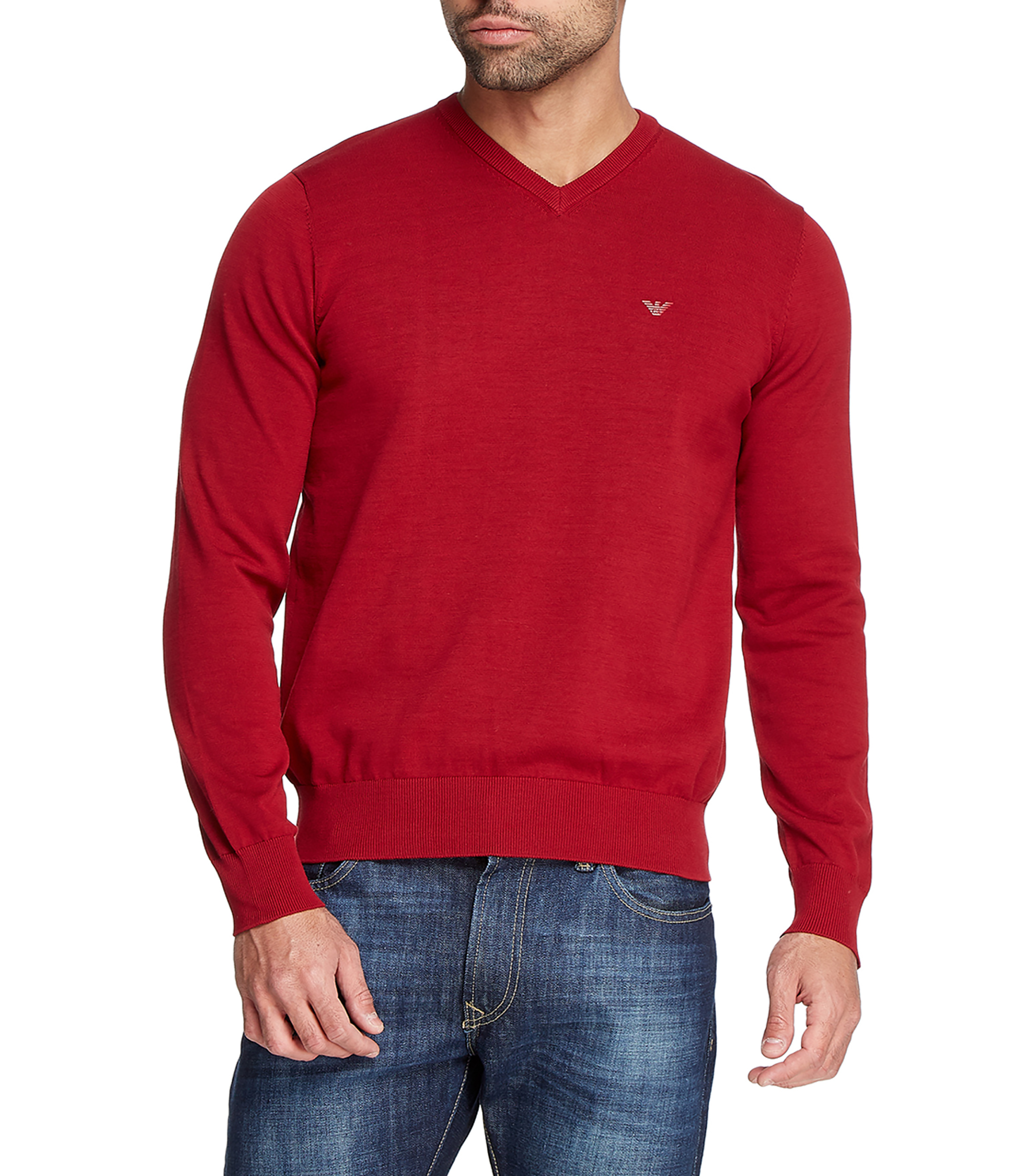 Emporio Armani Suéter cuello 'V' Hombre - El Palacio de Hierro