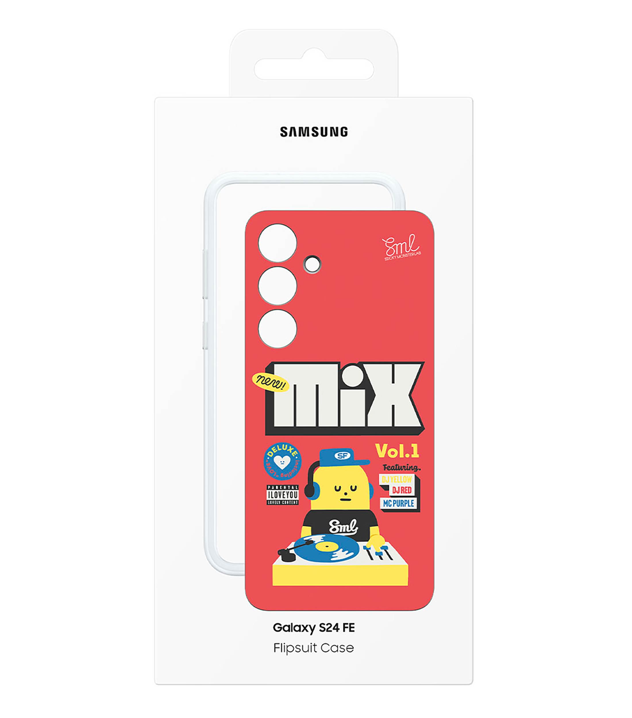 Funda Galaxy S24 FE Flipsuit Roja