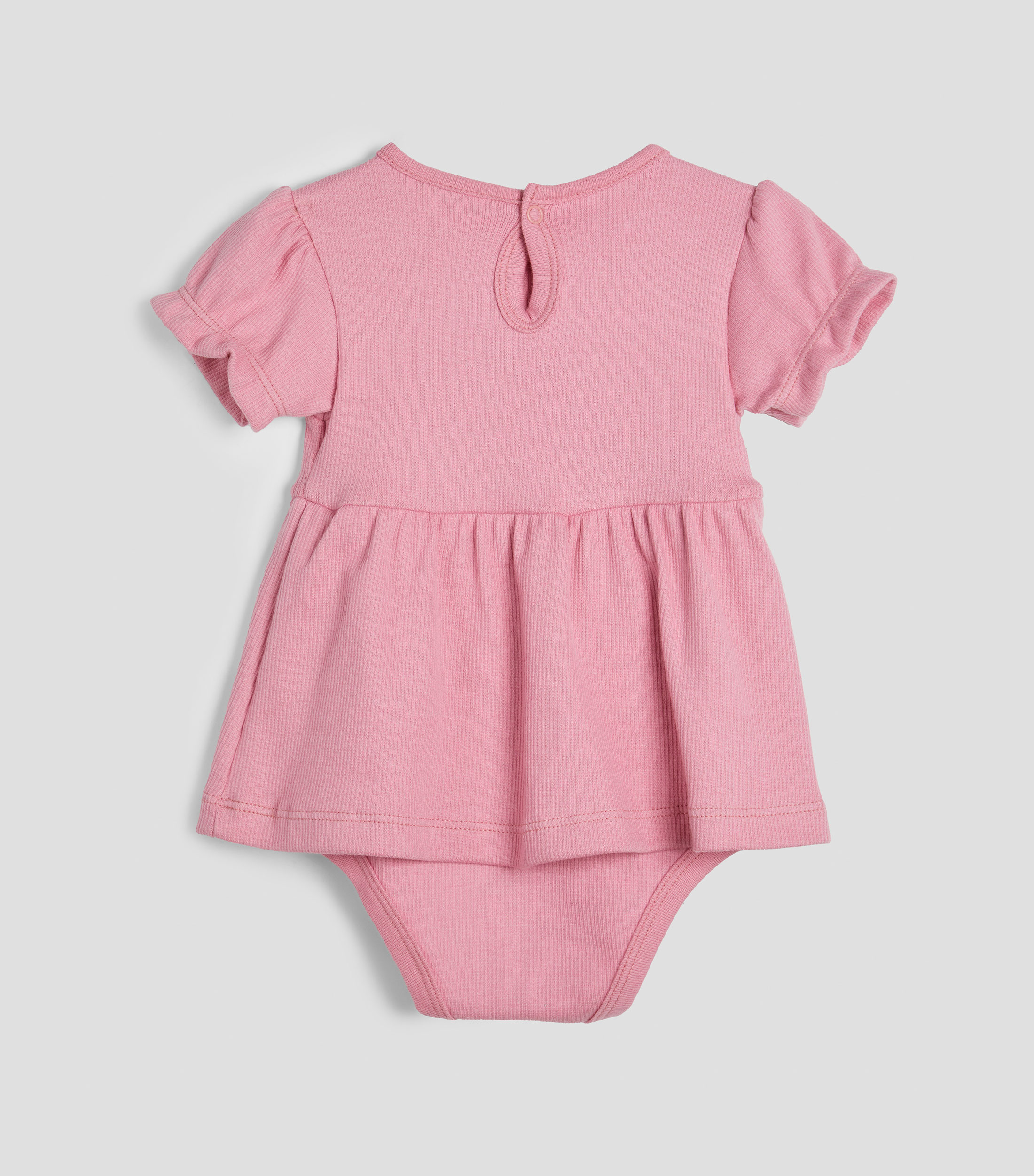 Vestido pañalero liso Bebé