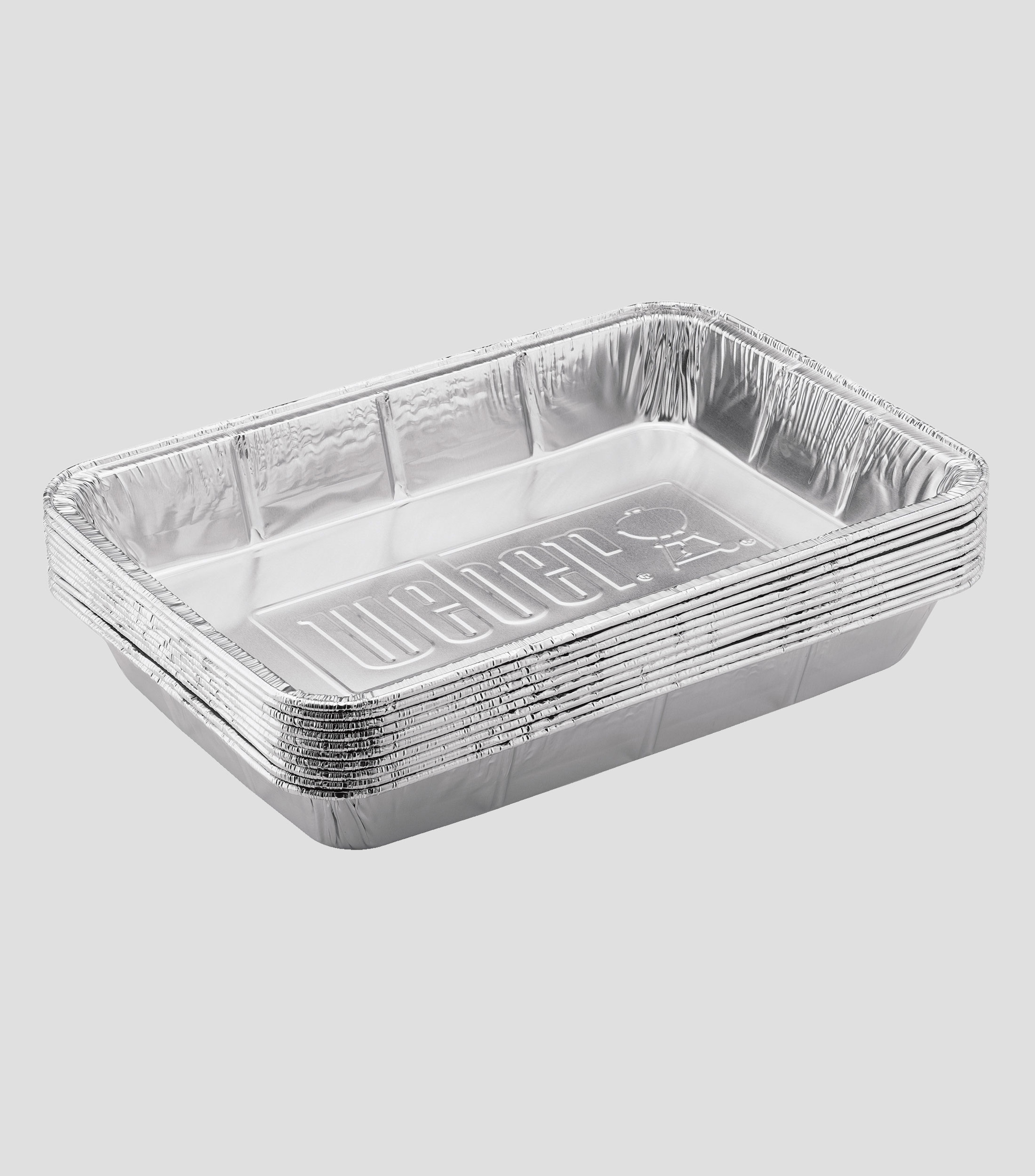 Set 10 Bandejas Desechables para Escurrimientos en Aluminio
