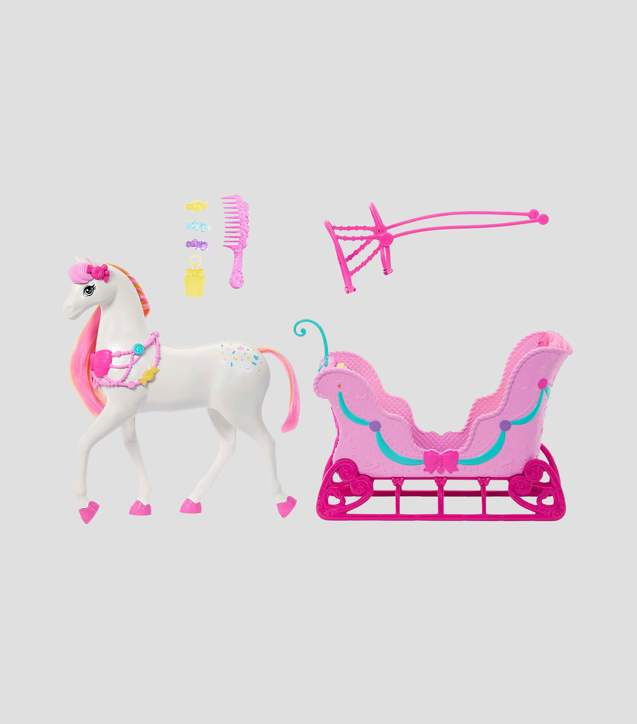 Barbie Caballo Y Trineo Del Reino De Los Dulces En El Cascanueces