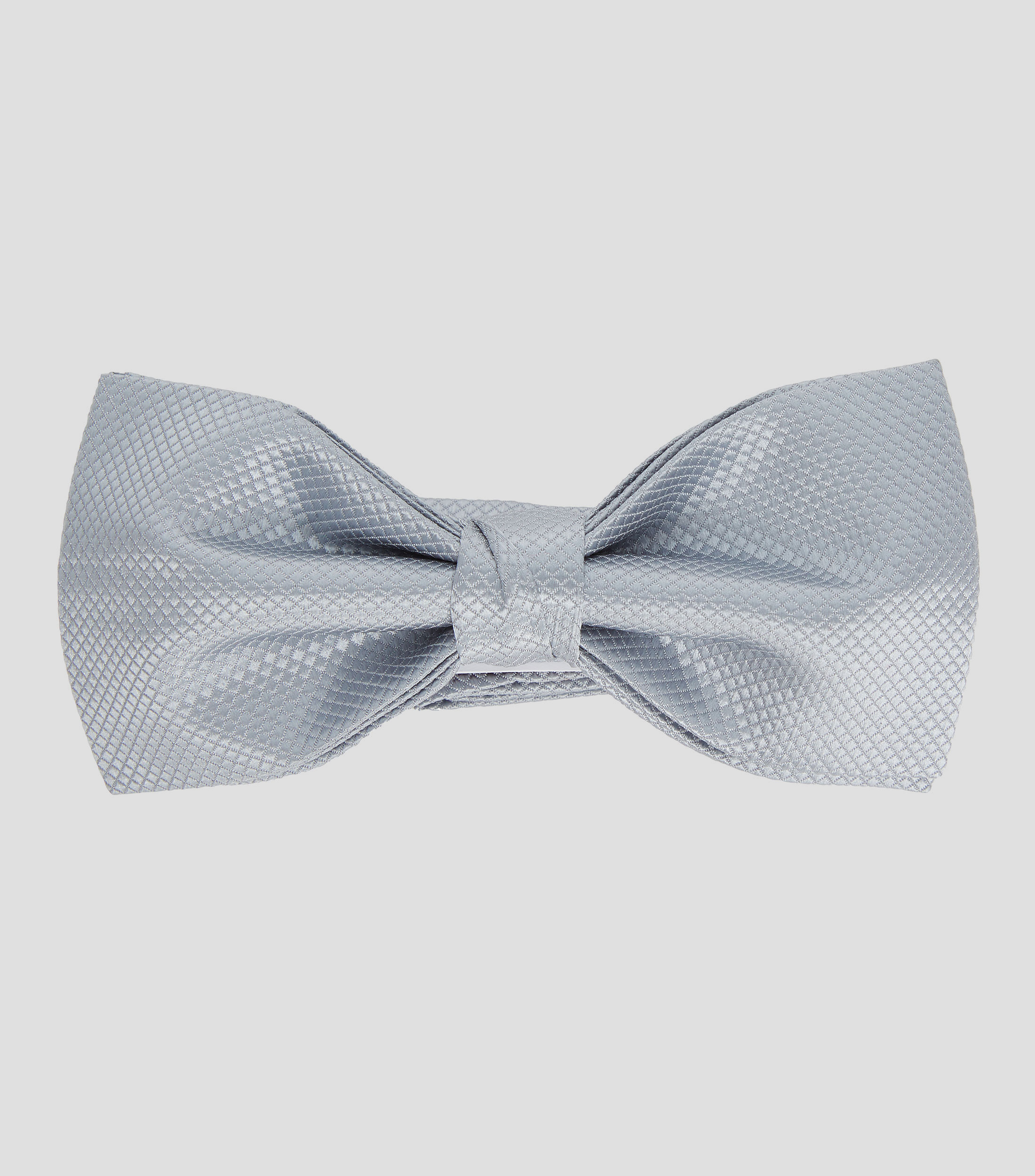 Corbata de Moño Plata