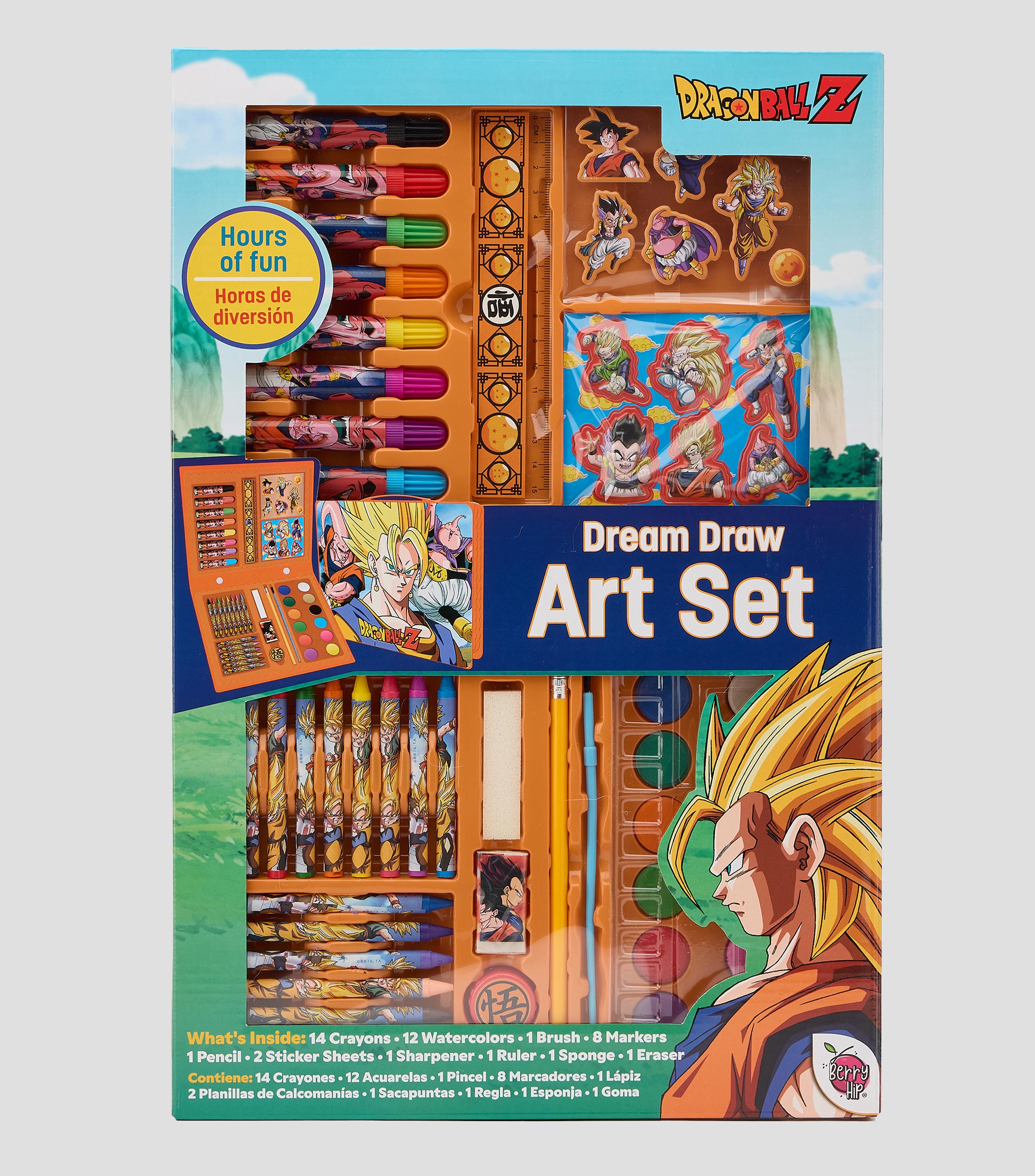 Set de arte para dibujar Dragon Ball Z