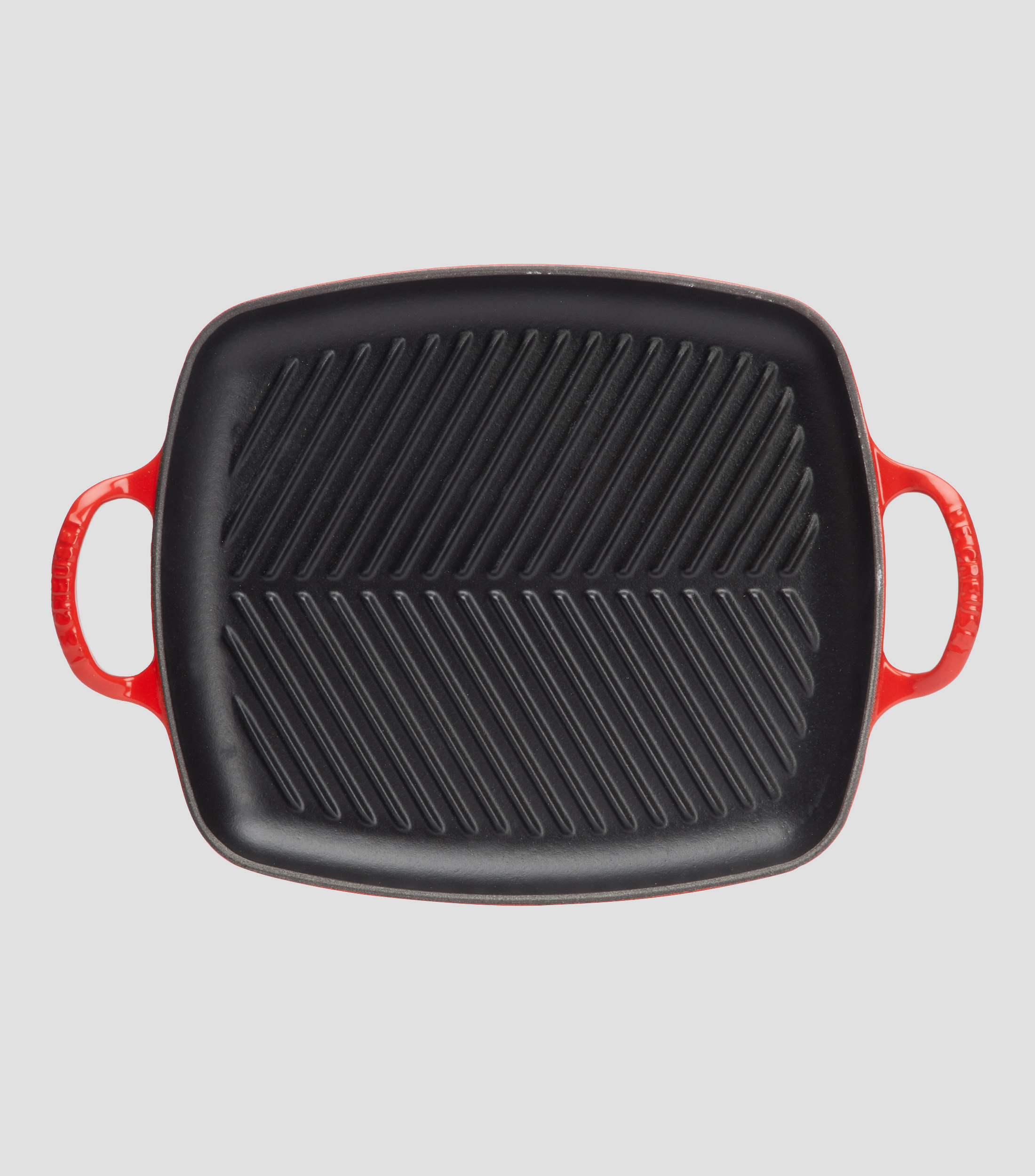 PARRILLA RECT 30CM ROJO CERISE