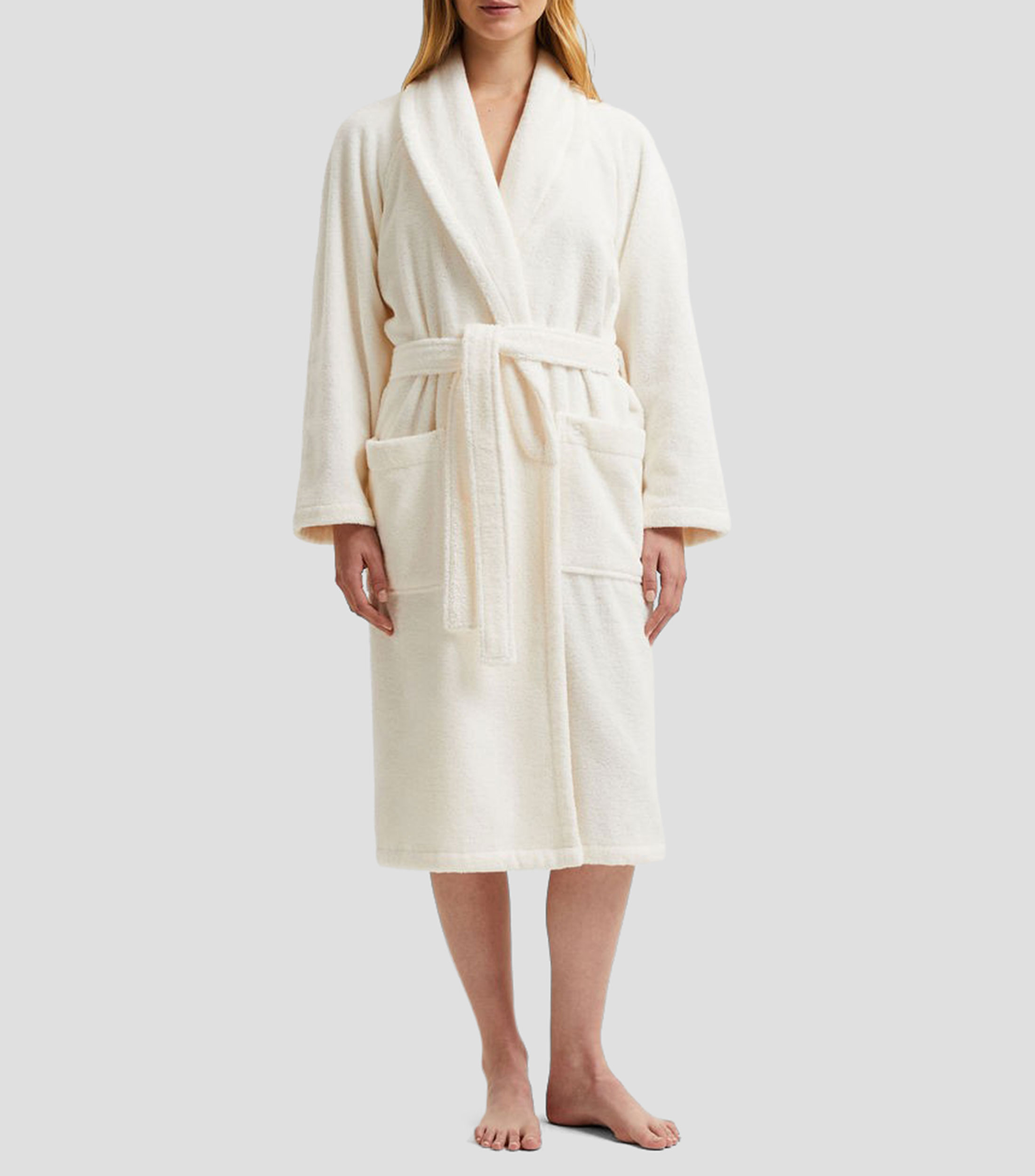 Bata de baño Etoile blanca Unisex