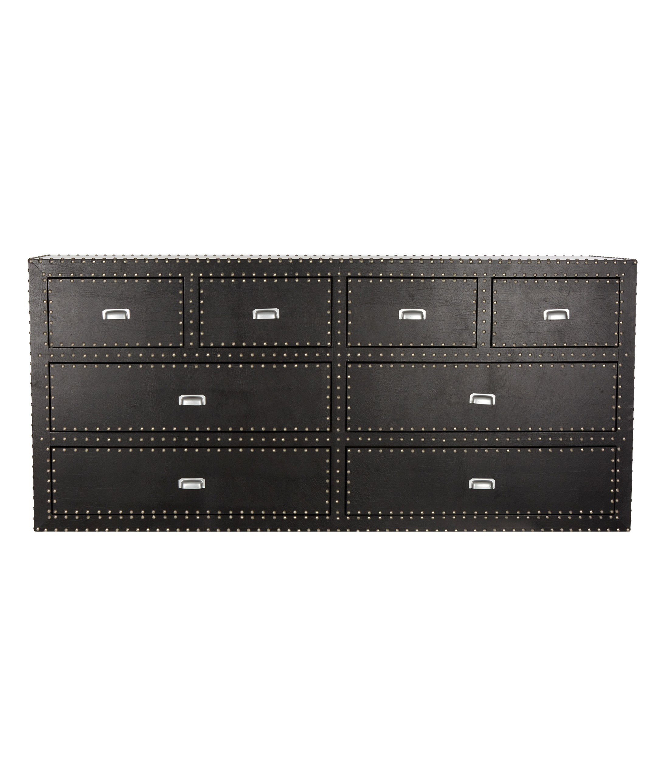 Credenza No. 8 Fleming en Piel Negro