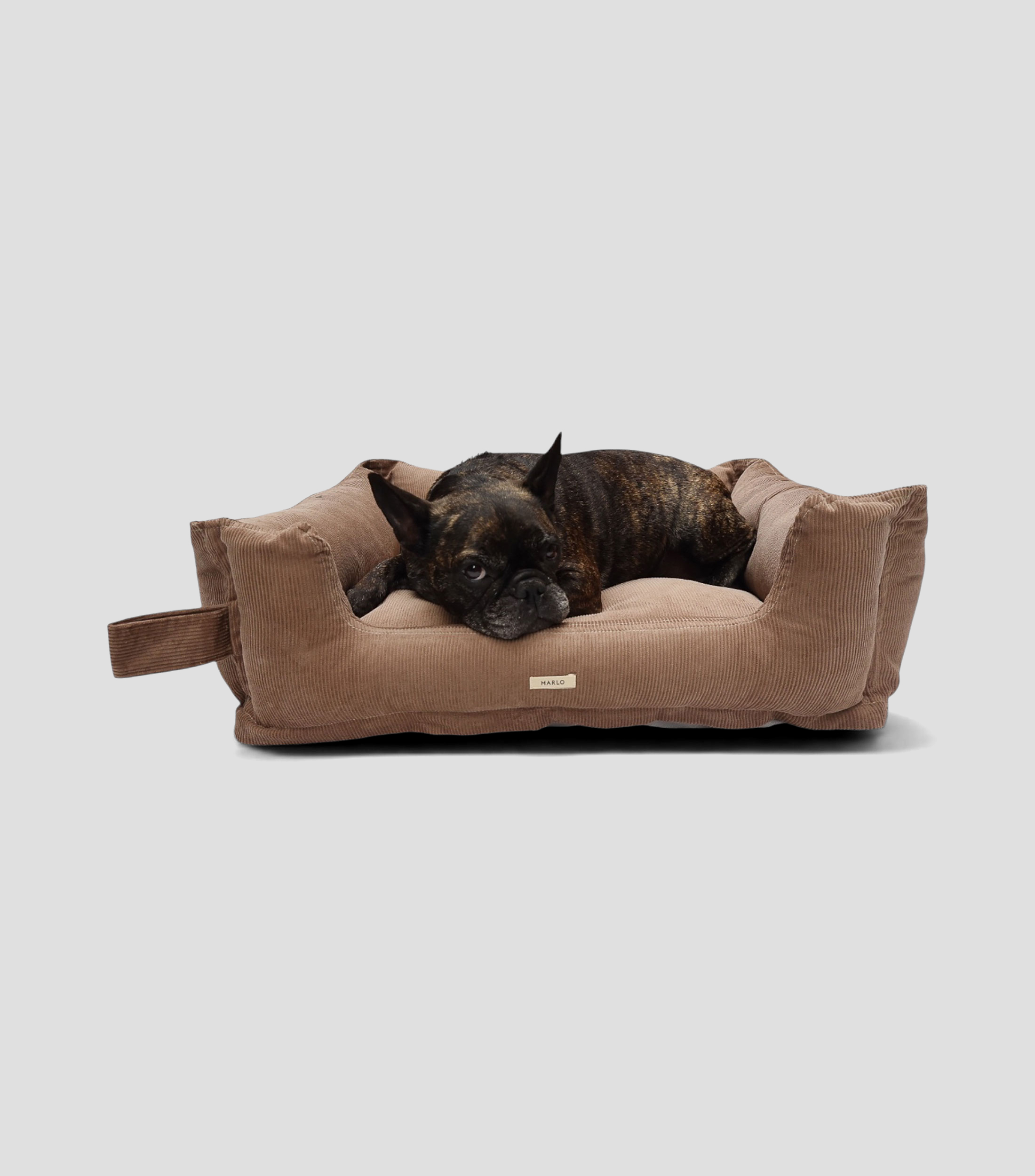Cama para Perro Pana Camel Chica