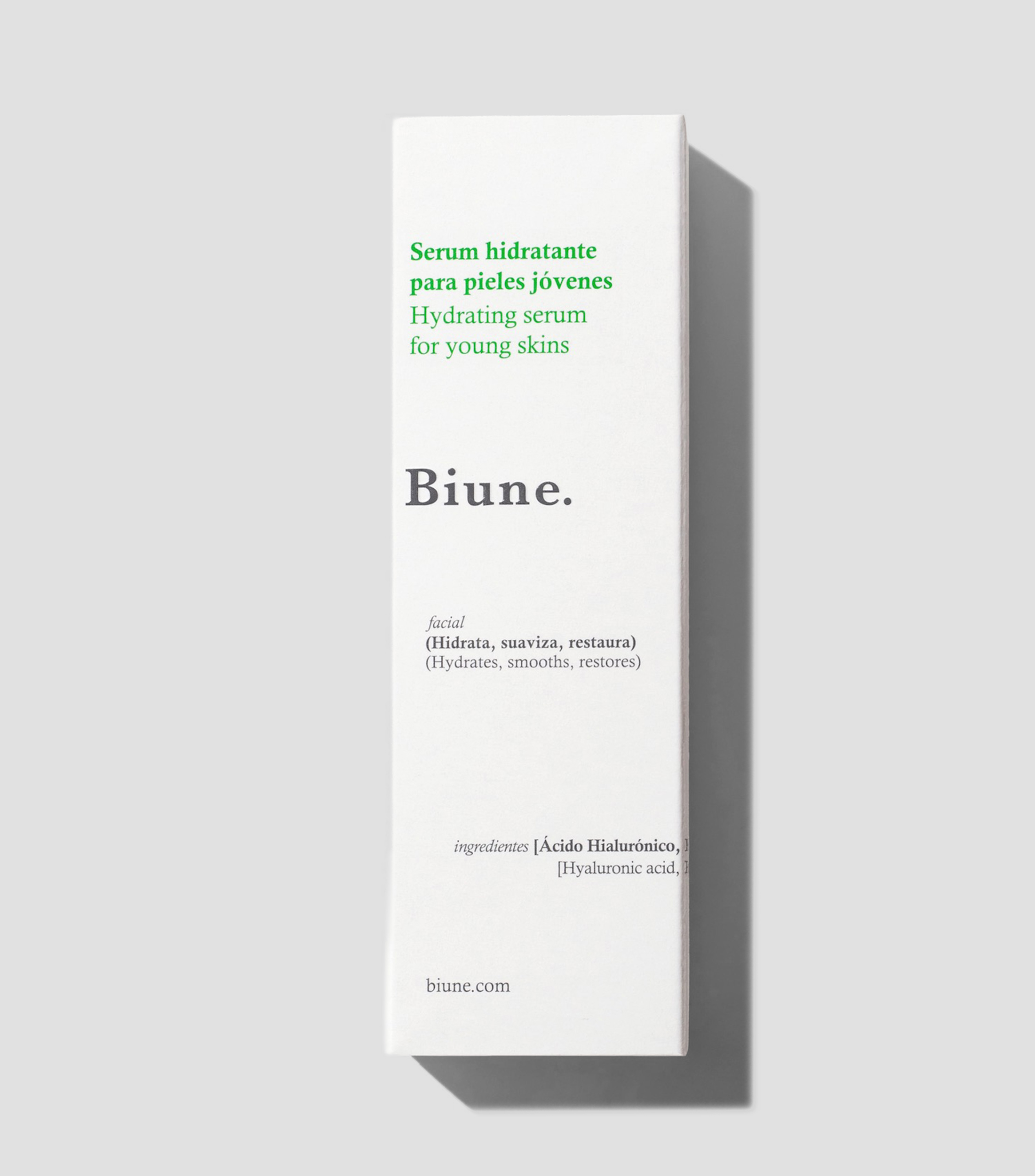 Suero hidratante para pieles jovenes, 30 ml
