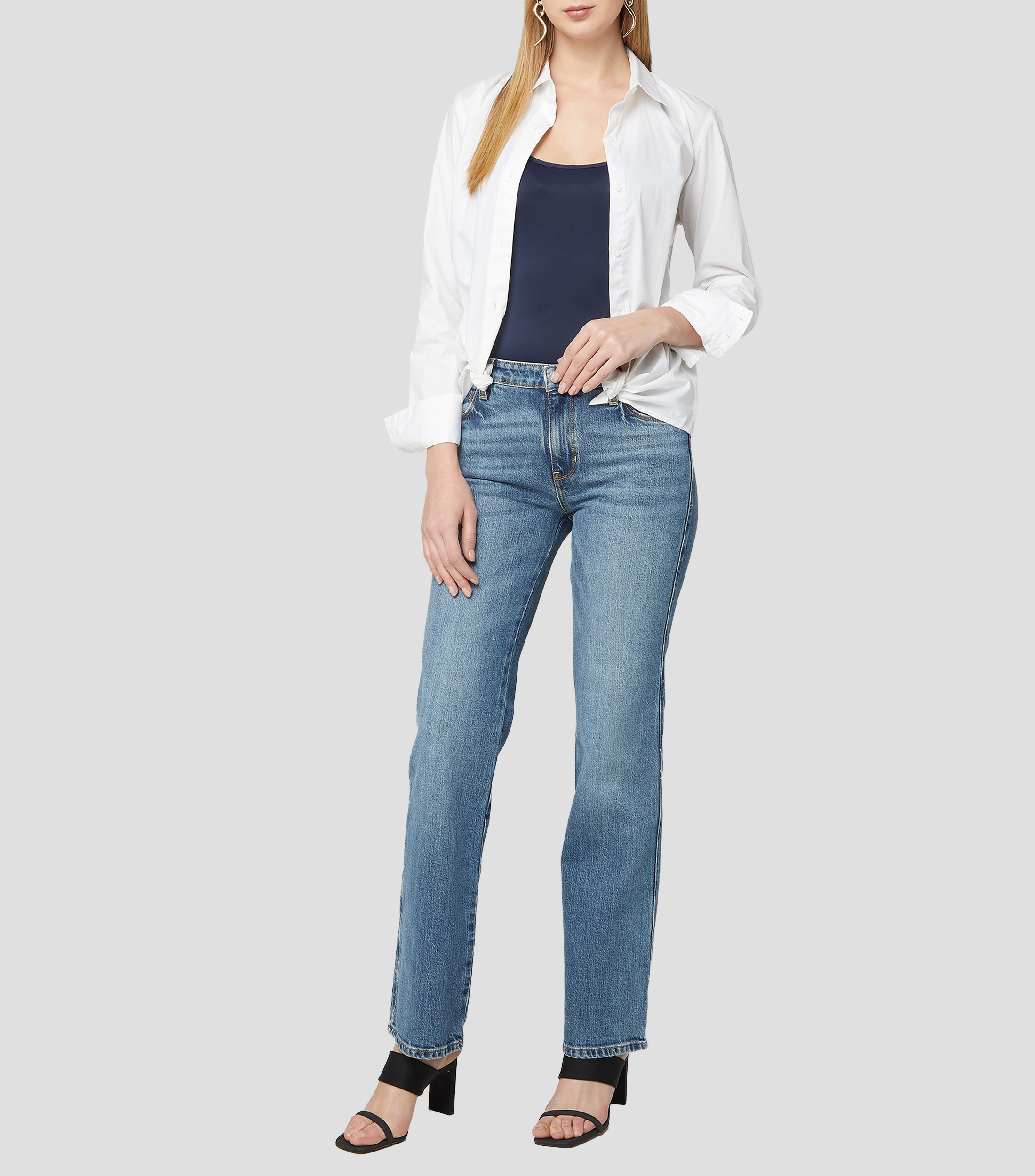 Jeans de corte straight Mujer