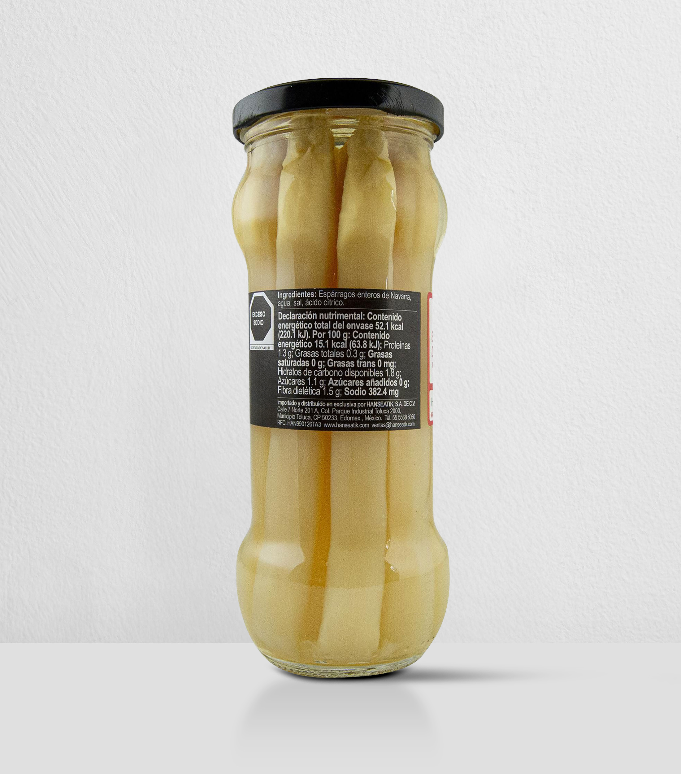 Espárragos Blancos Calibre 12, 345 g