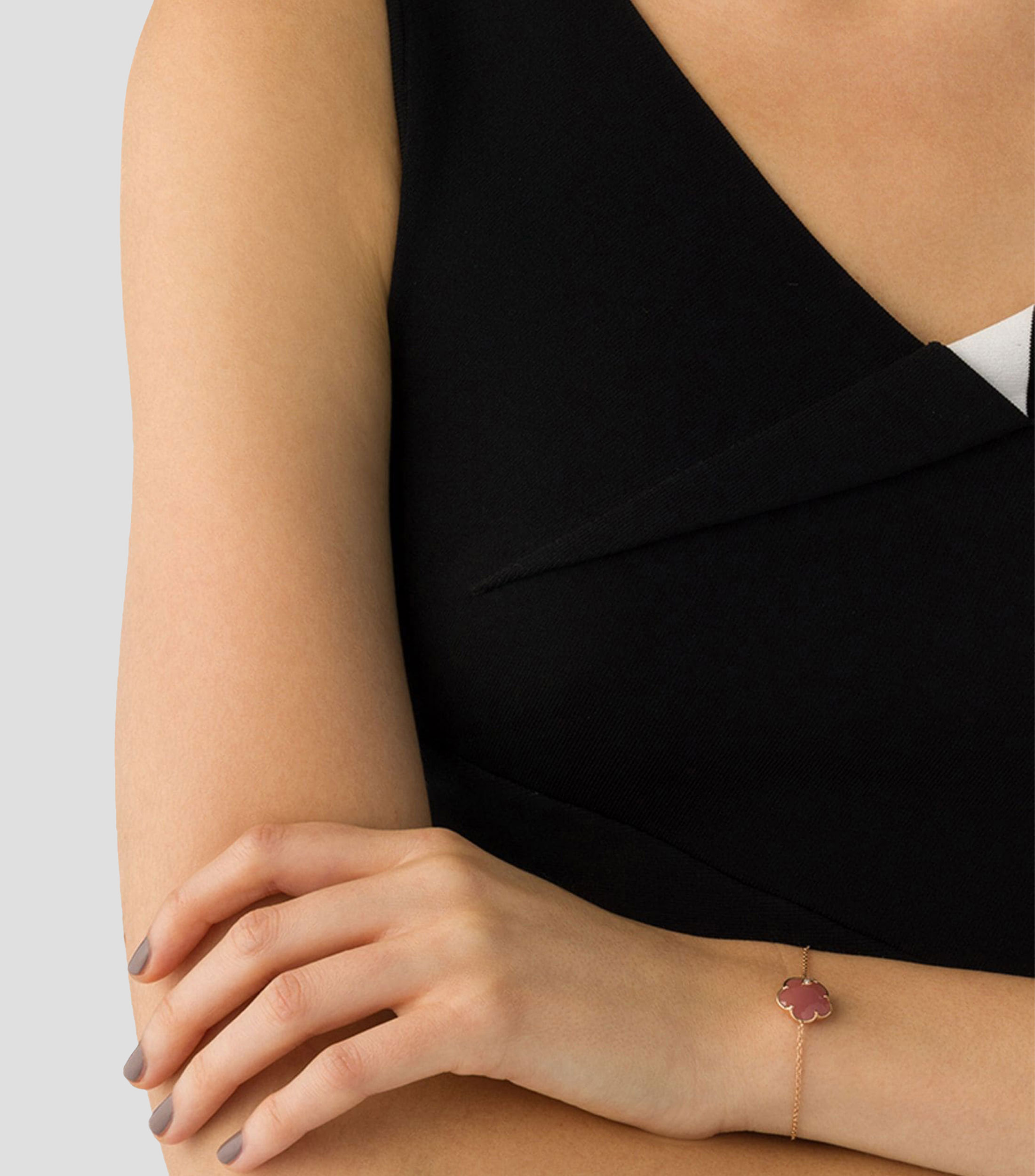 Pulsera en oro rosa 18 Kilates Petit Joli Mujer