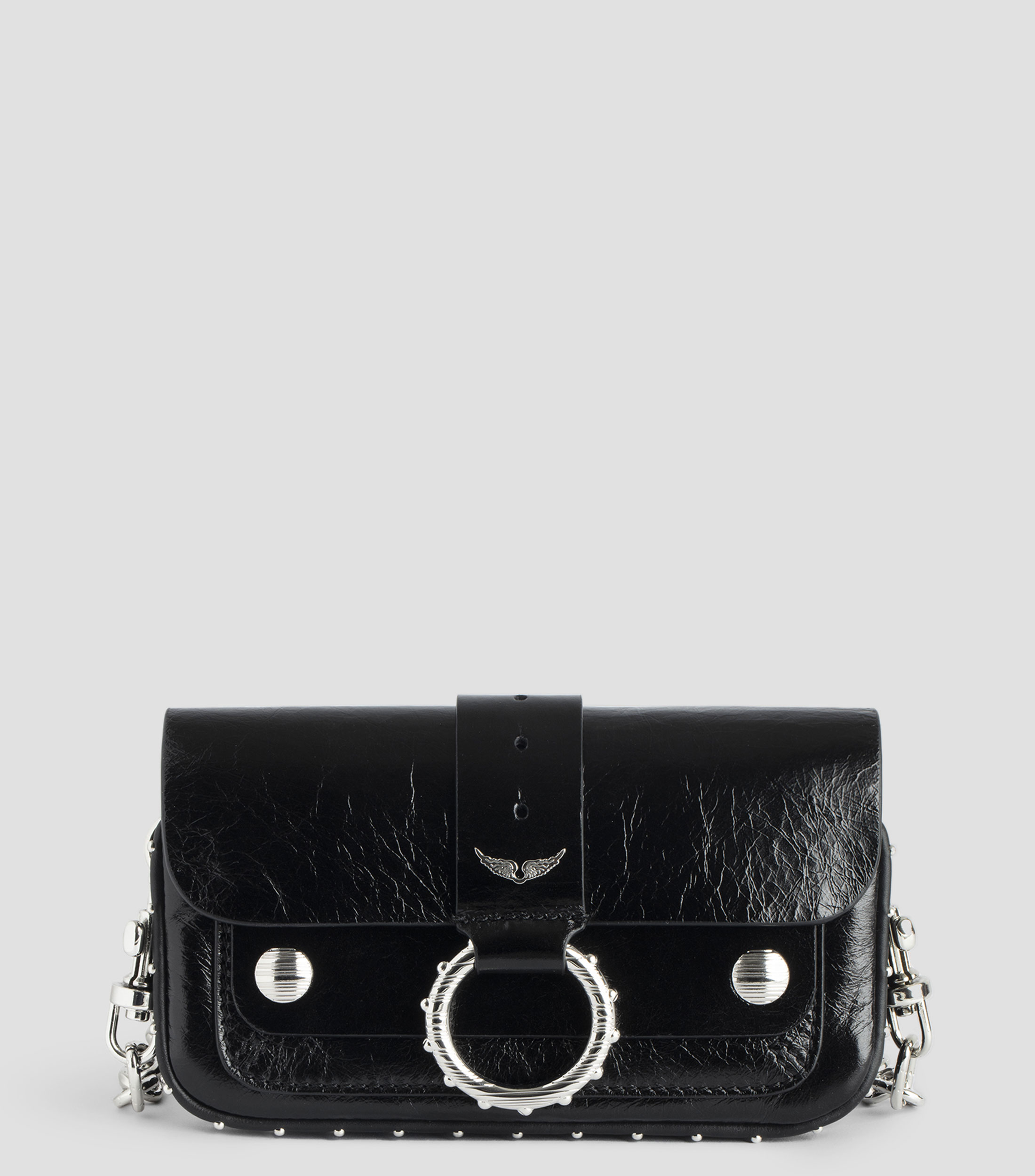 Bolsa Crossbody Kate Wallet Vintage Patent en Piel Mujer