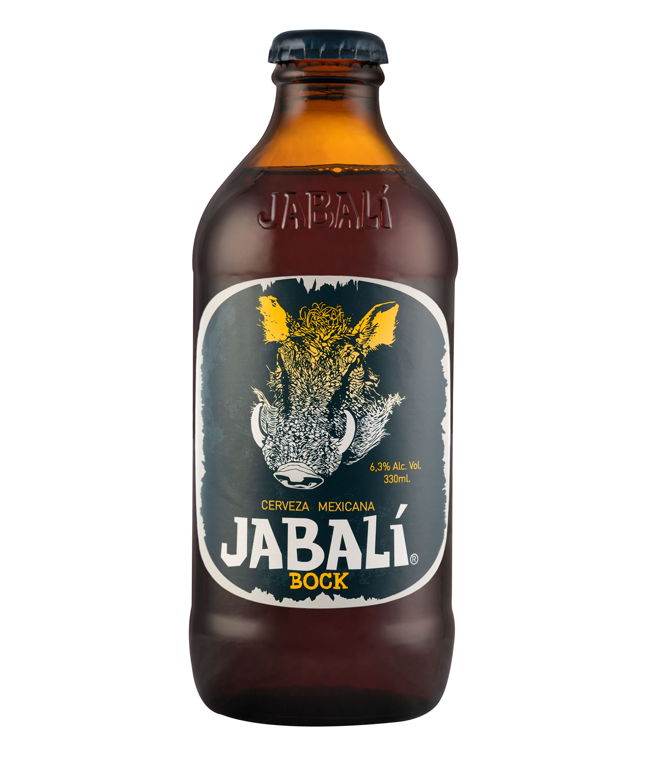 Cerveza artesanal Jabali Bock, 330 ml