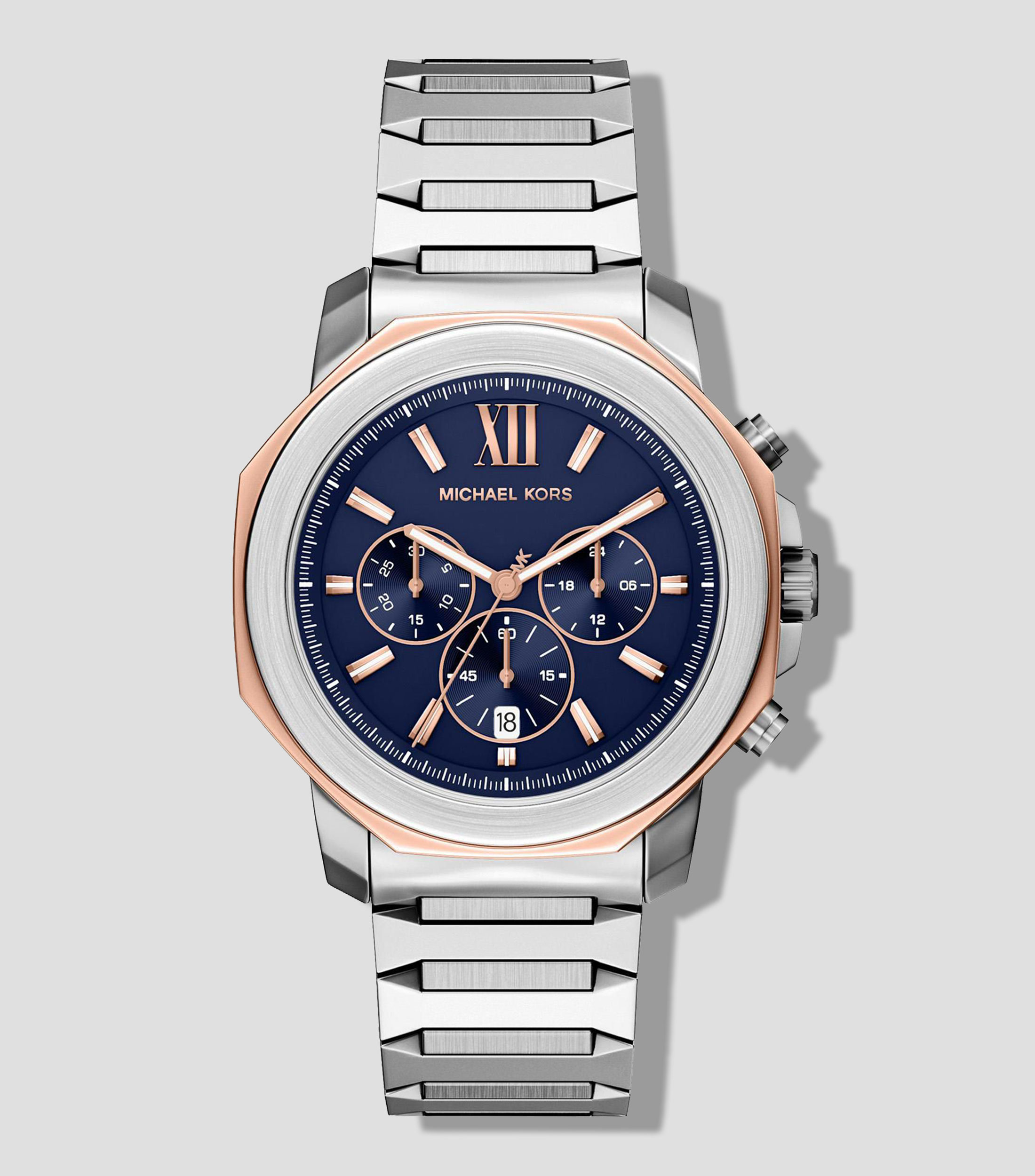 Reloj para Hombre Prescott Casual Azul, Plateado