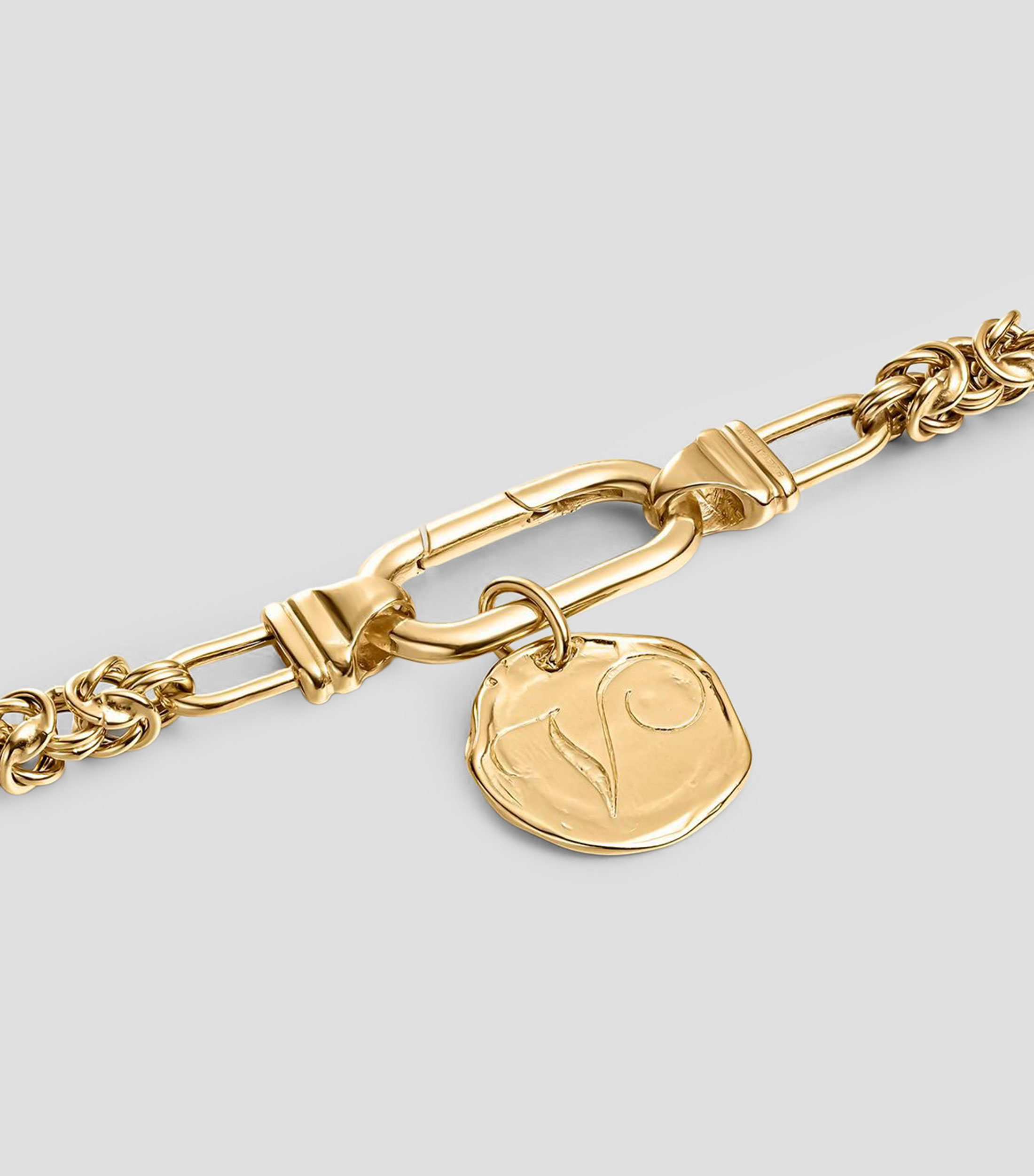Charm letra V en plata .925 Blarney Mujer