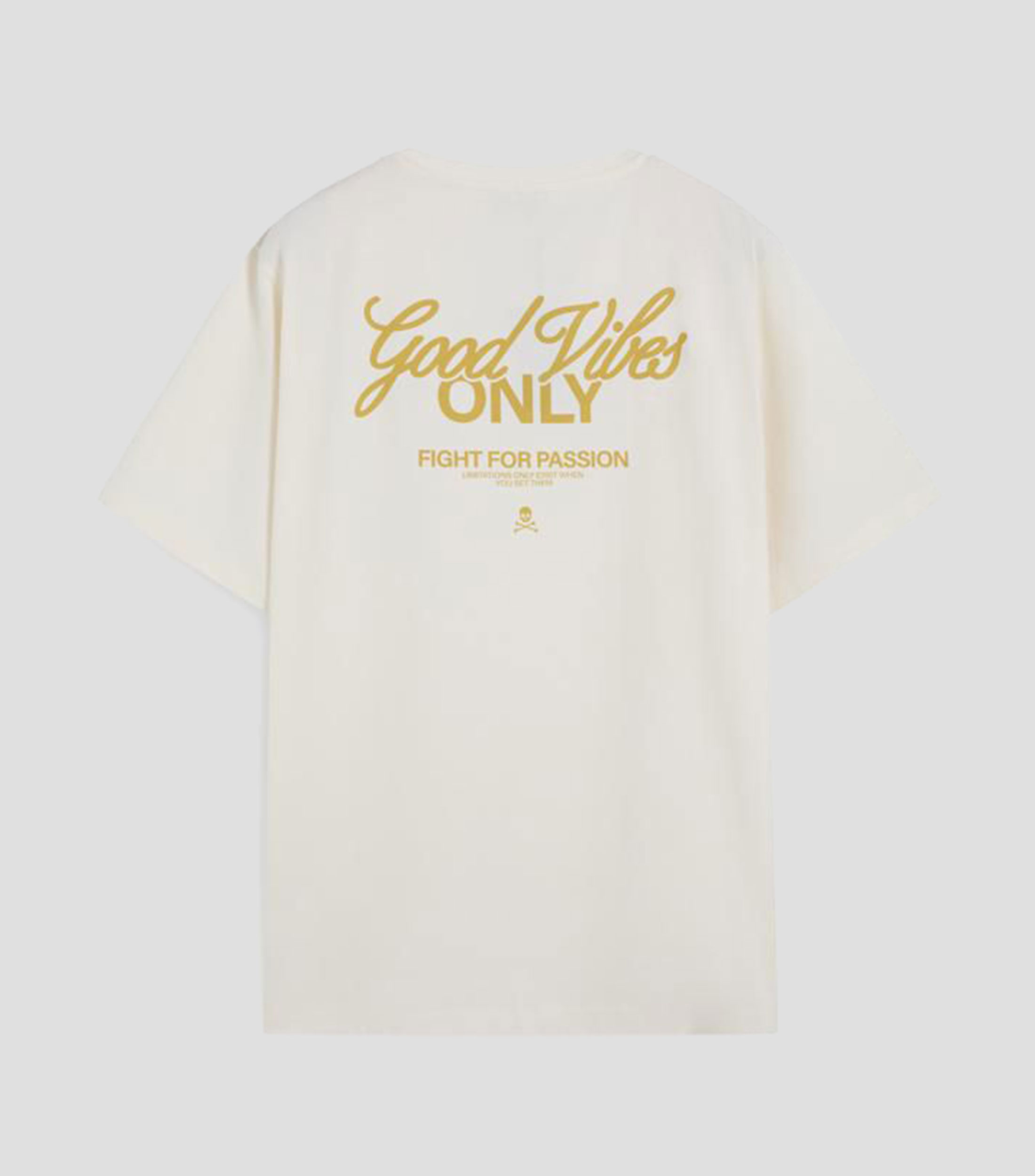 Playera cuello redondo manga corta lisa Hombre