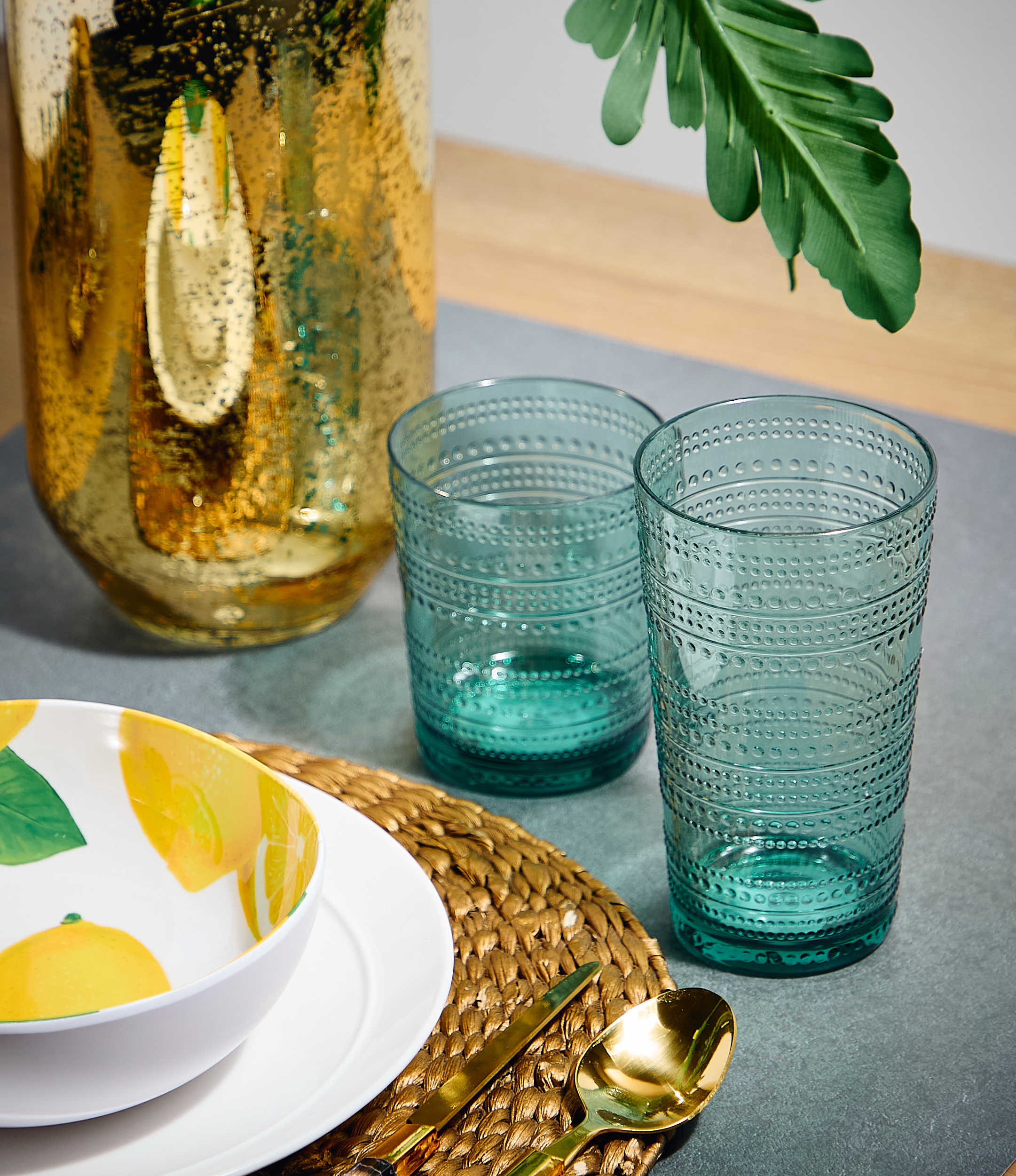 Vaso Jumbo Beaded ,470 ml