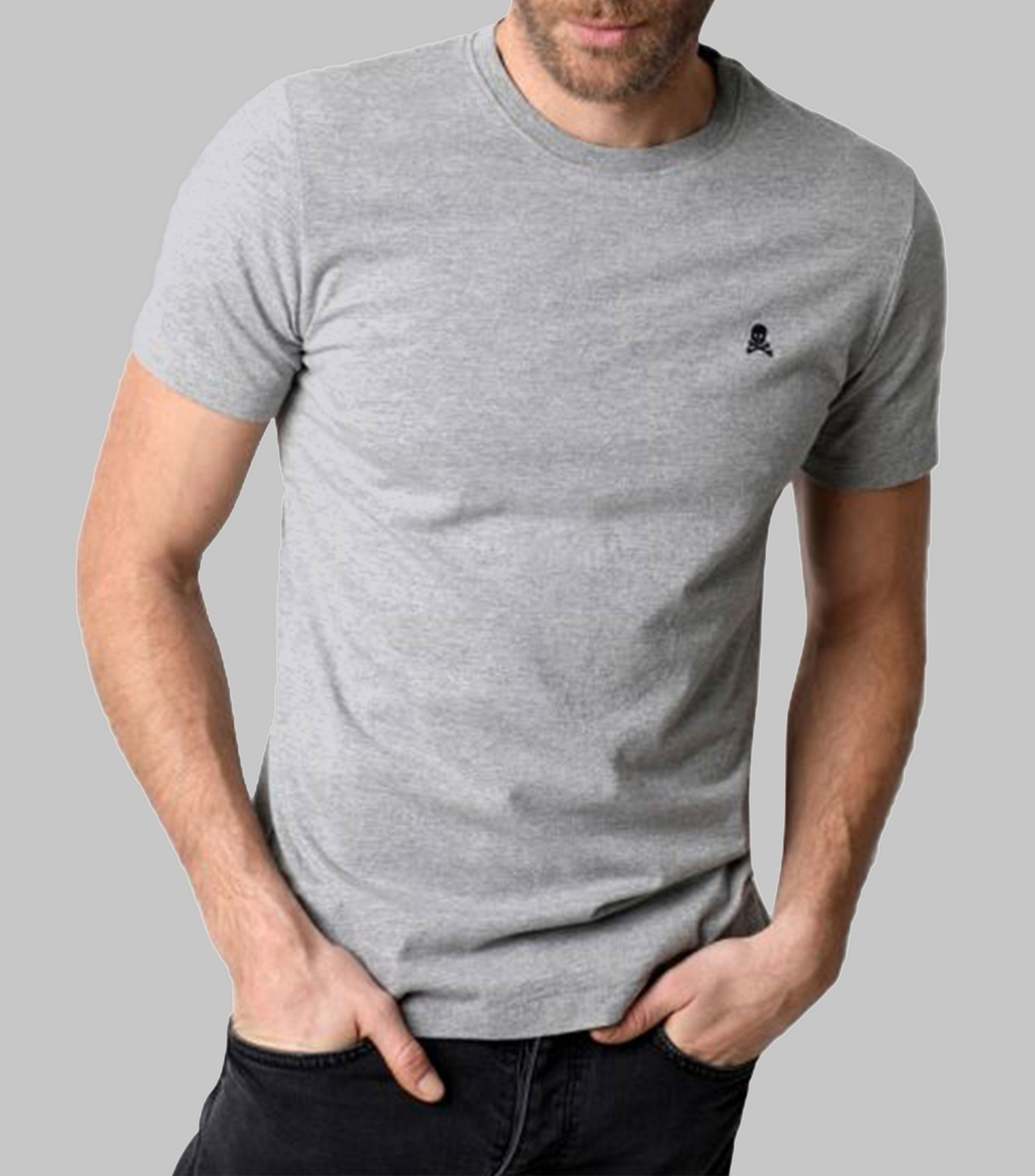 Playera jaspeada Hombre