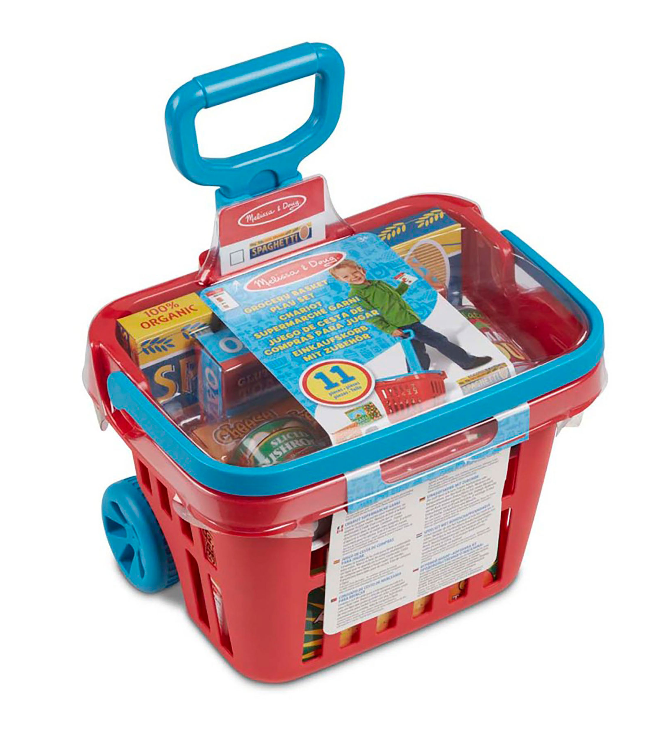 Playset, Rolling Grocery Basket