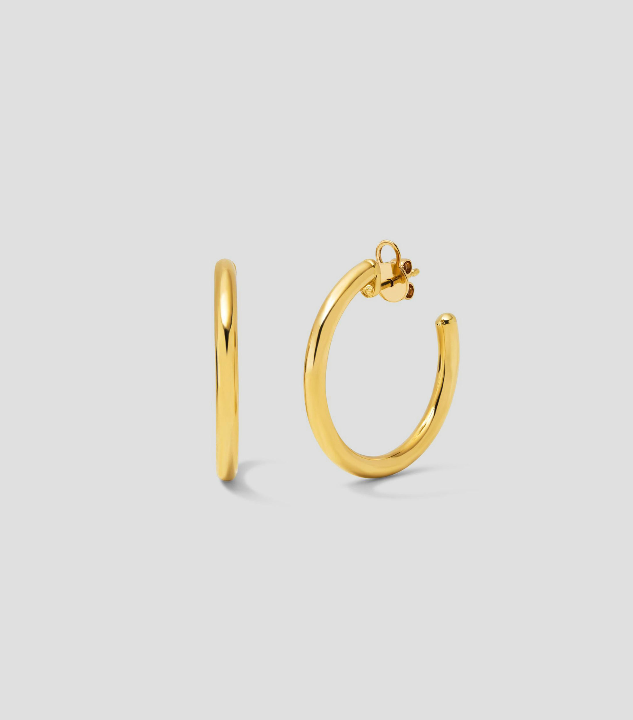 Aretes en oro amarillo 18 kilates Idalia Mujer