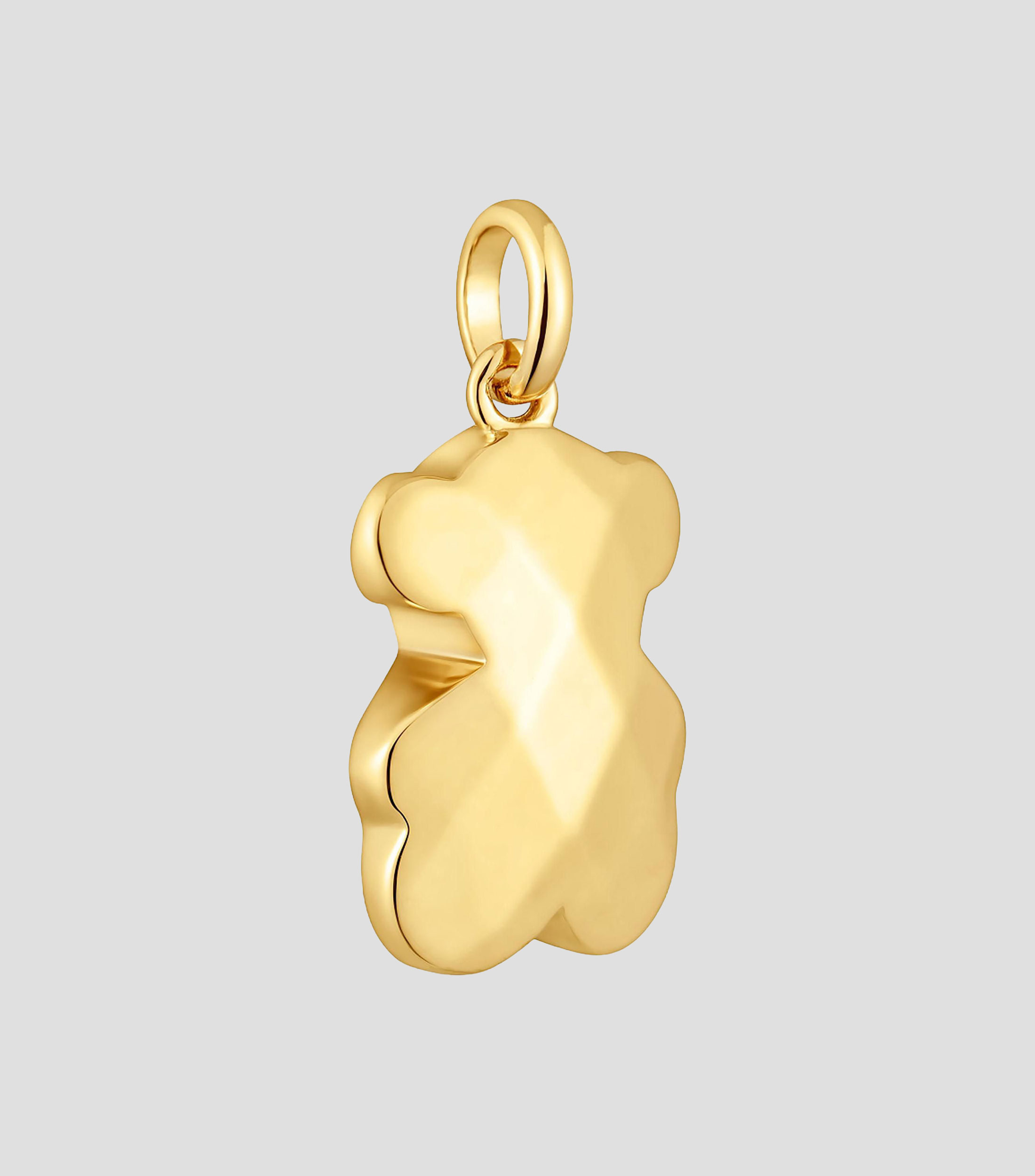 Dije en plata con forma de oso Icon Mujer