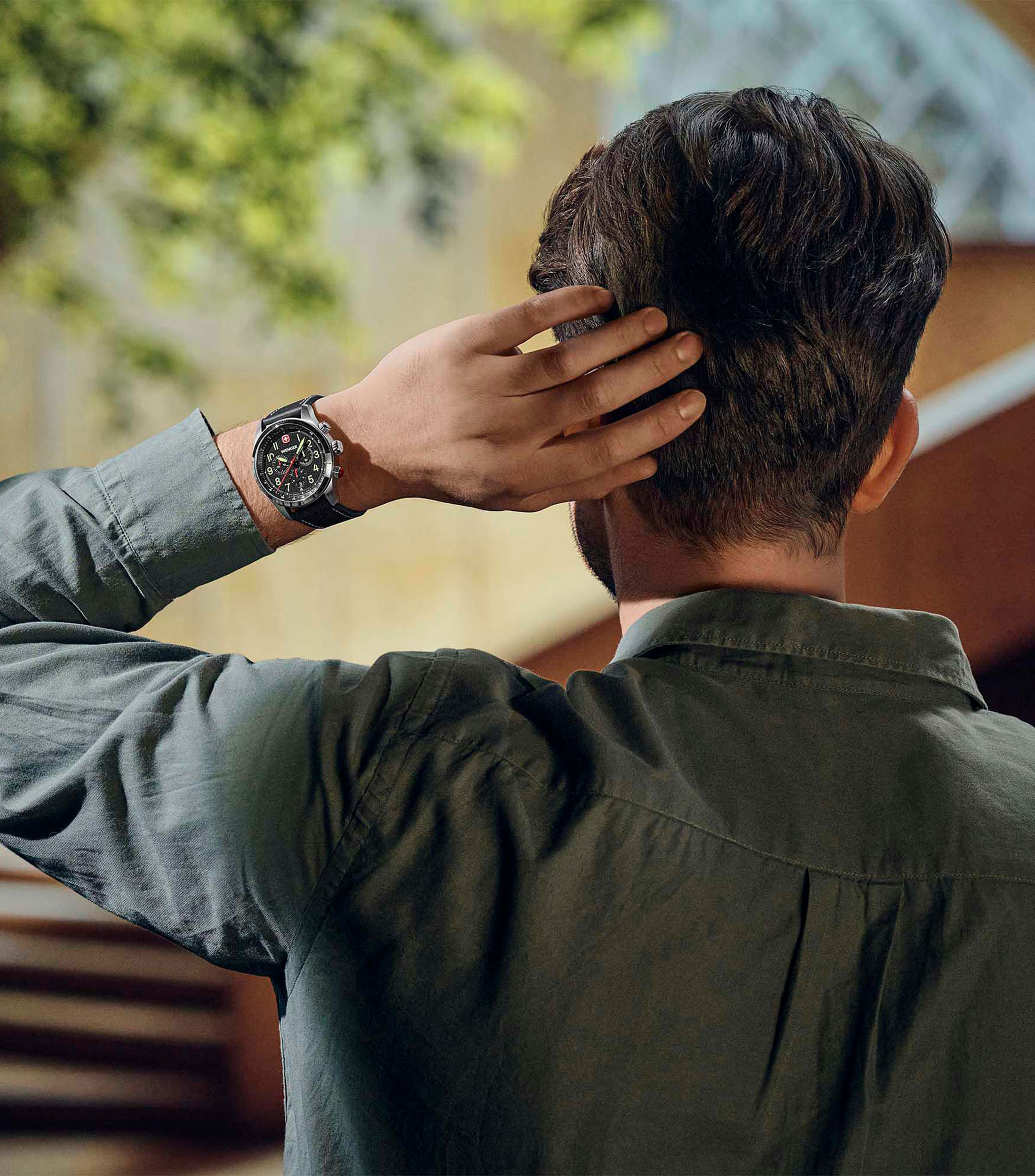 Reloj para Hombre Terragraph Chrono Deportivo Plateado