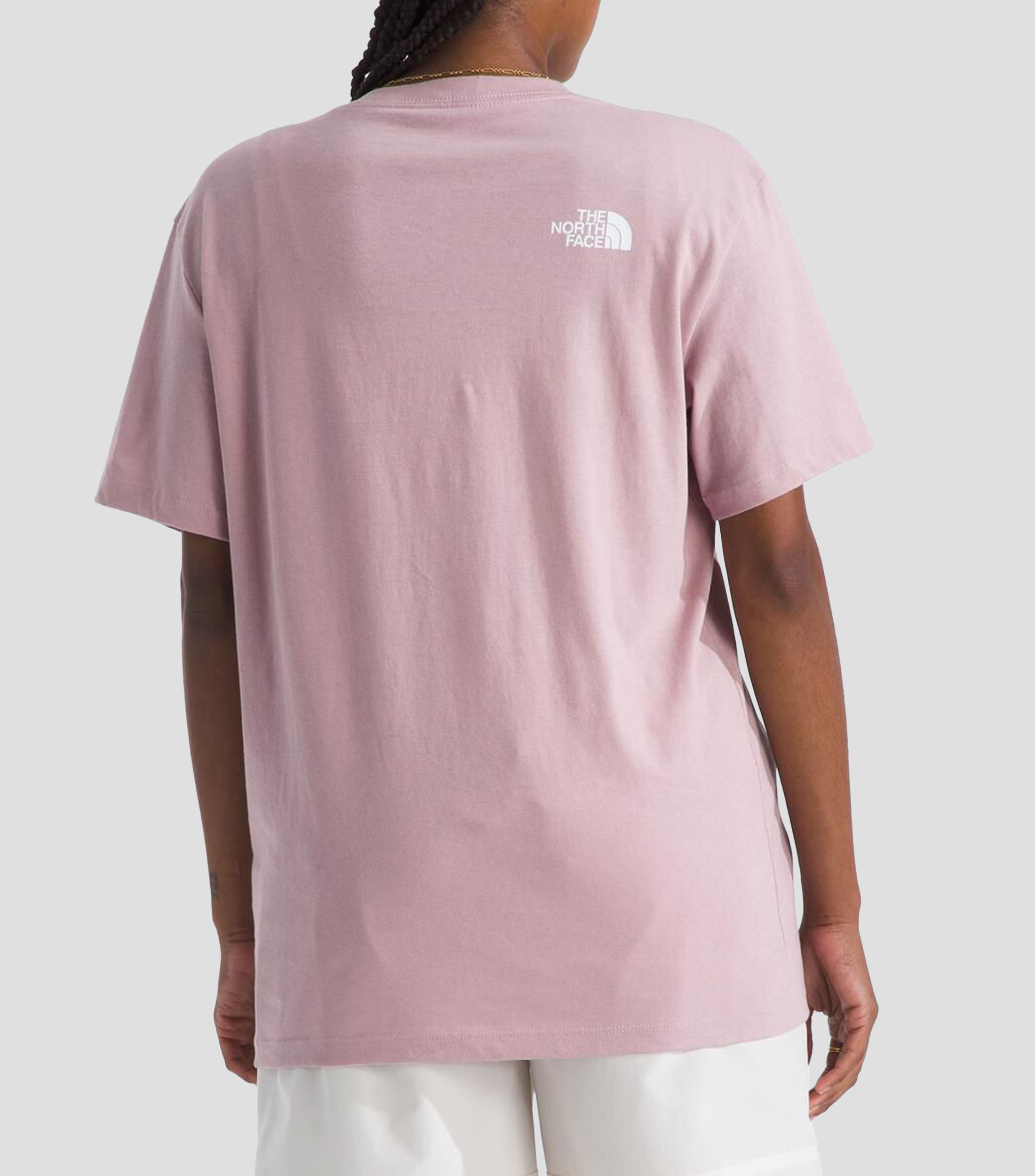 Playera cuello redondo manga corta estampada Mujer