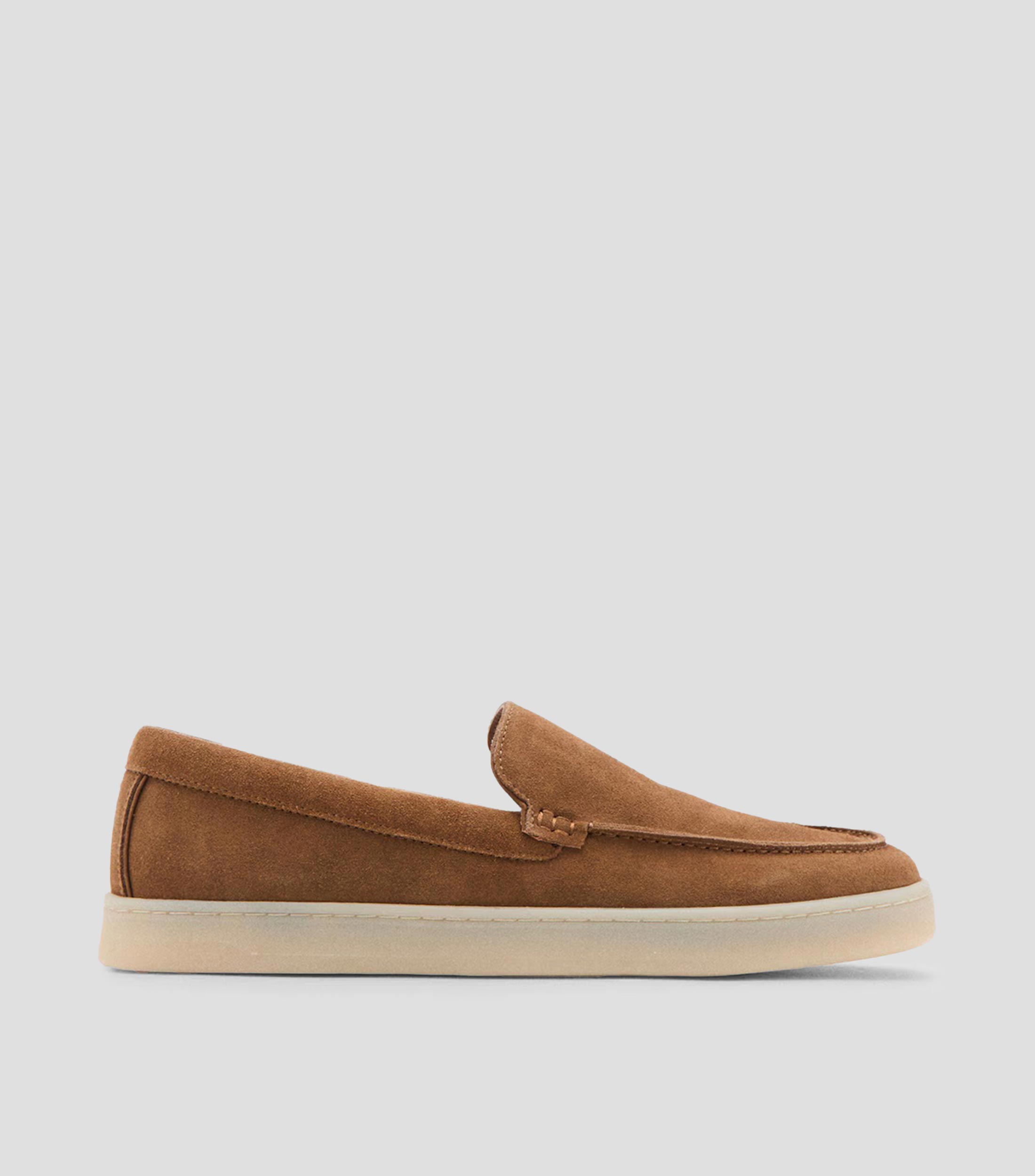 Zapatos casuales en piel lisos Hombre