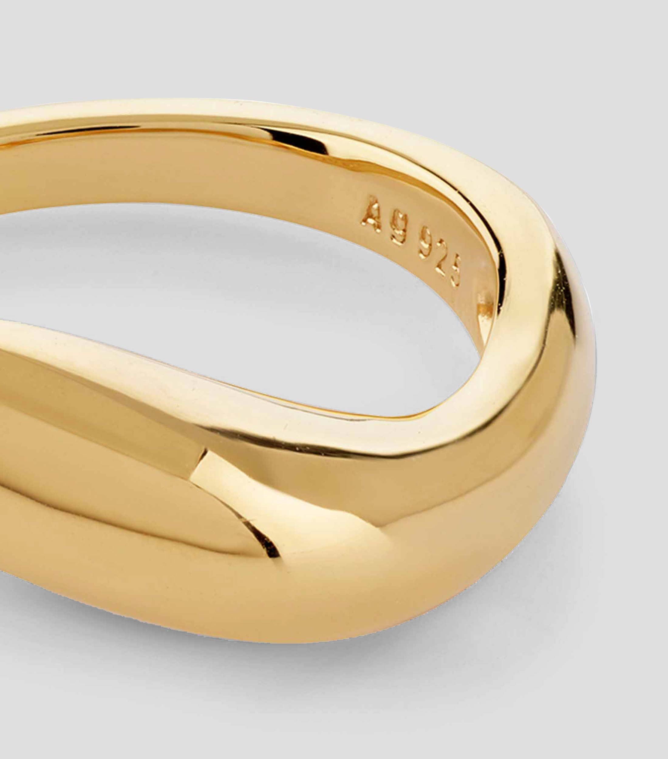 Anillo en Plata .925 Fluid Mujer