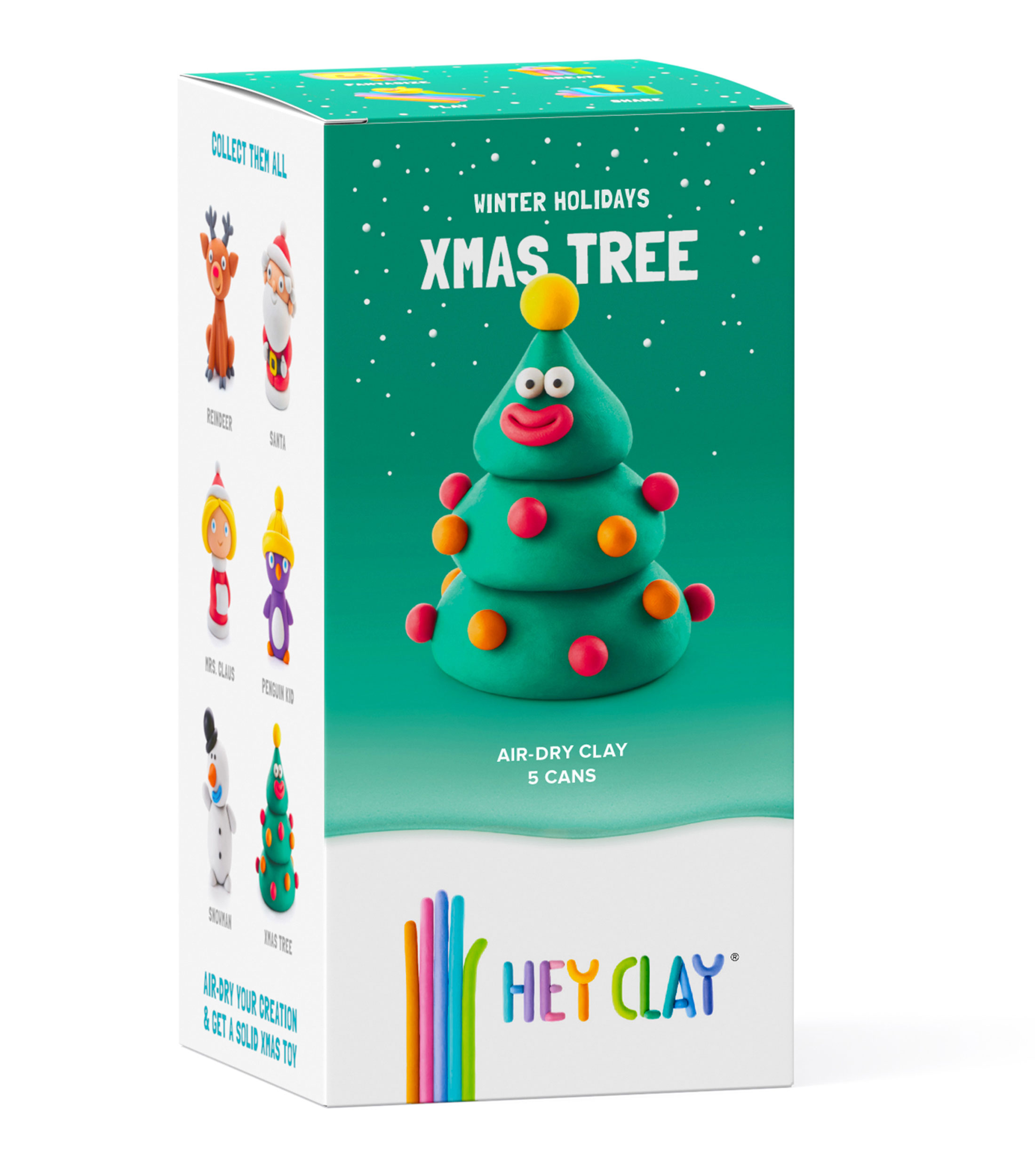 Playset de arcilla Series Seasonal, Xmas Tree