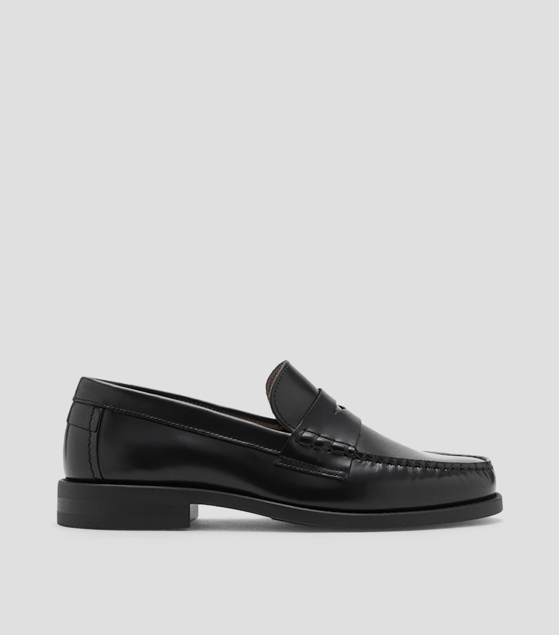 Mocasines en Piel con Antifaz Hombre