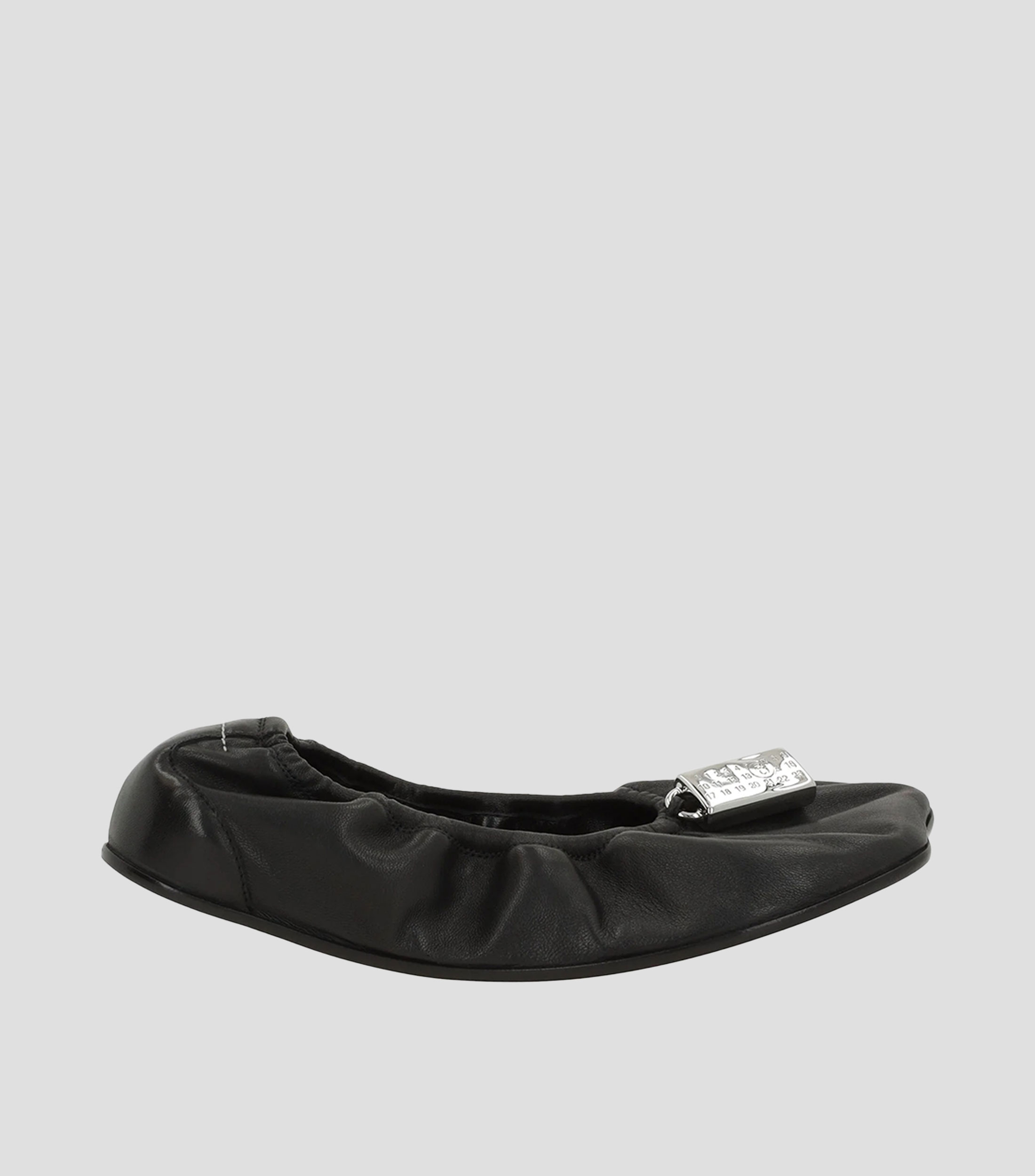 Flats Numeric Anatomic en piel con candado Mujer