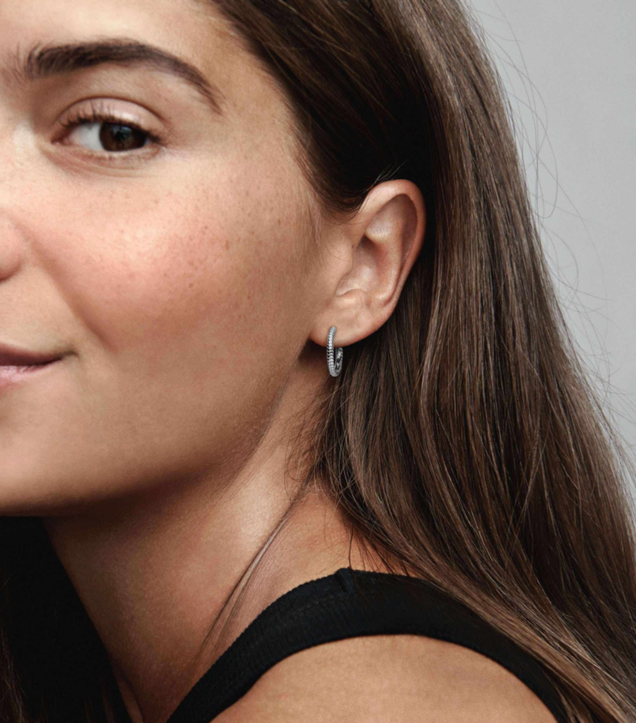 Aretes en plata .925 Pandora Moments Mujer