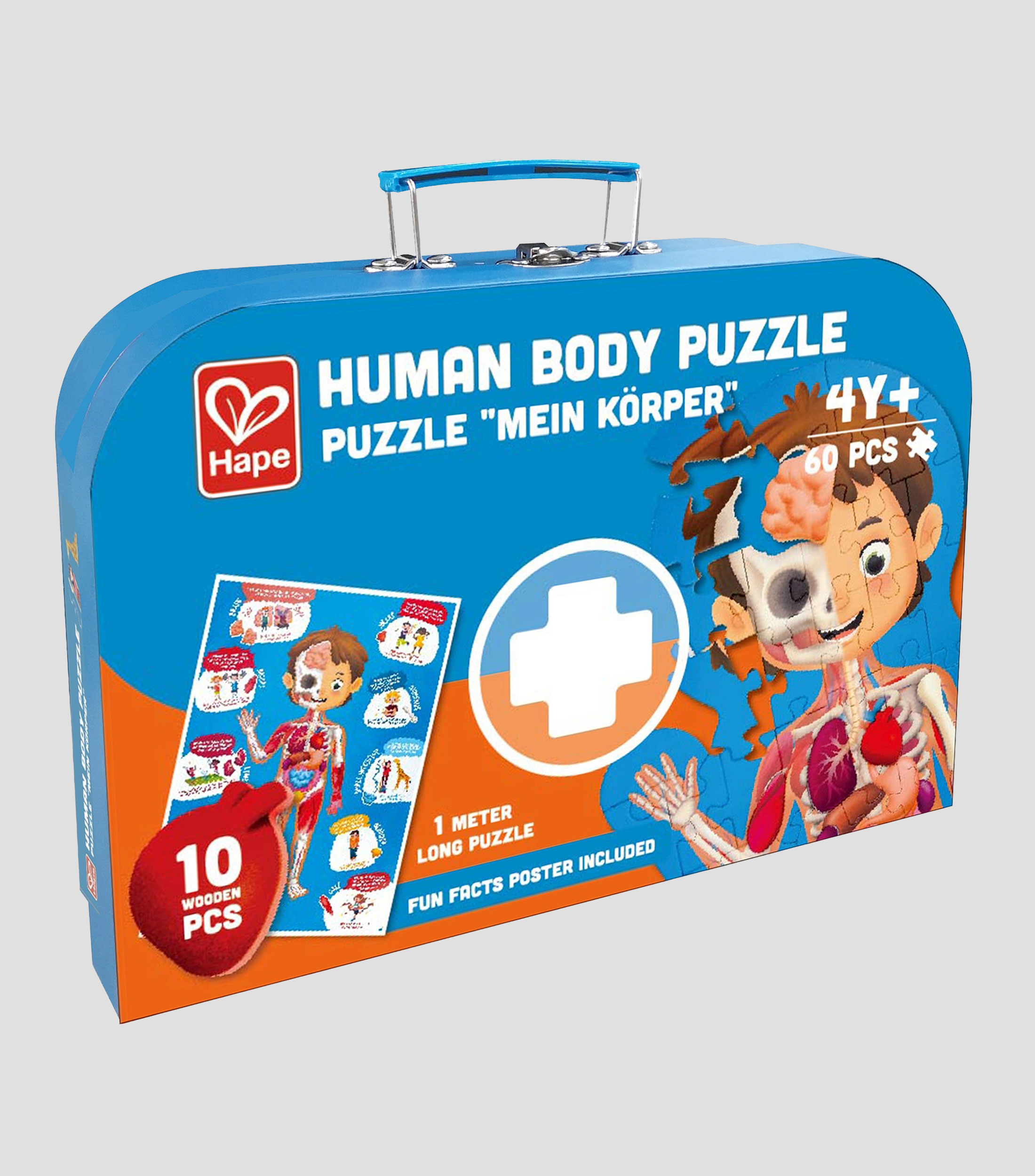 Hape Rompecabezas del cuerpo humano