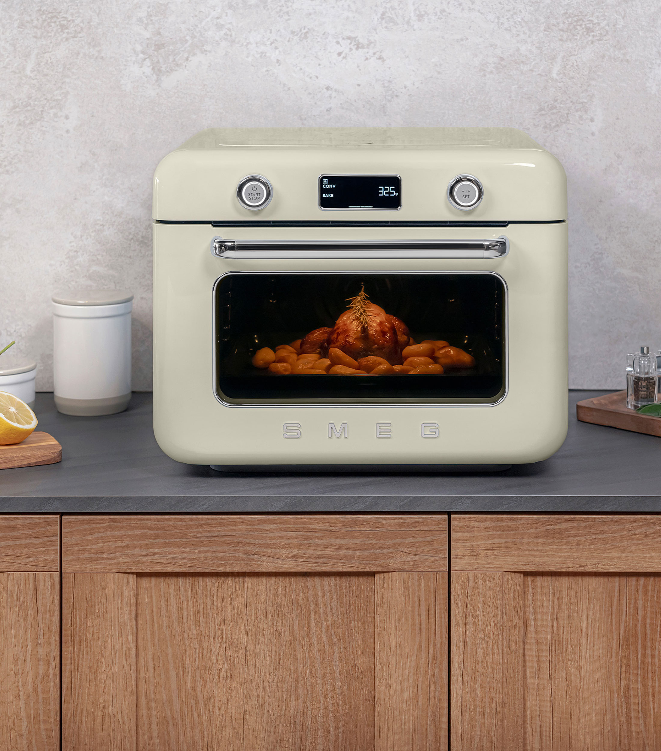 Horno Combinado de Vapor 1.06 p3 Crema