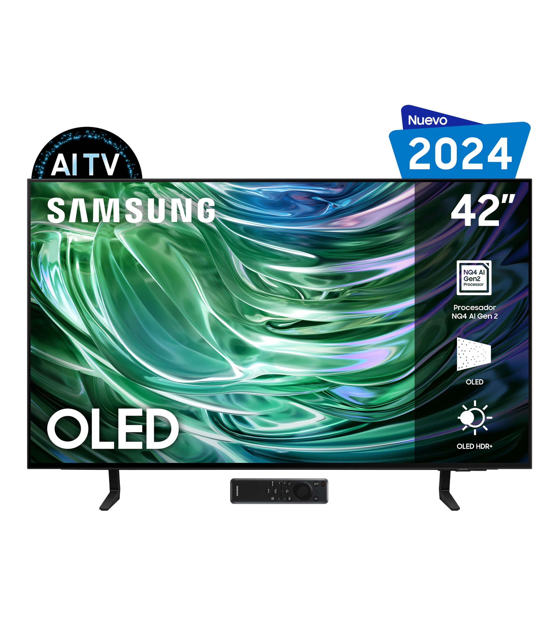 Samsung Pantalla 42 Pulgadas plana, OLED, 4K, Tizen Smart TV, S90D