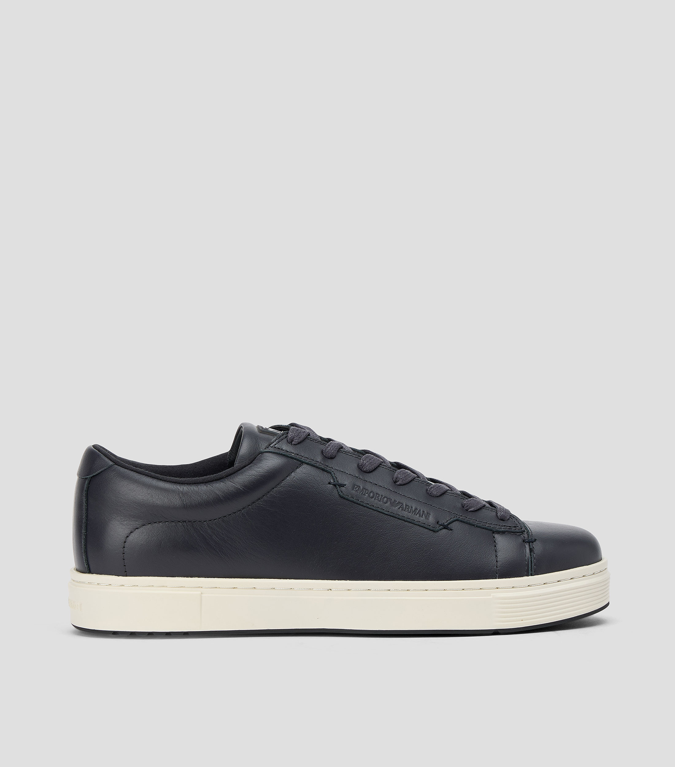 Tenis casuales en piel Hombre