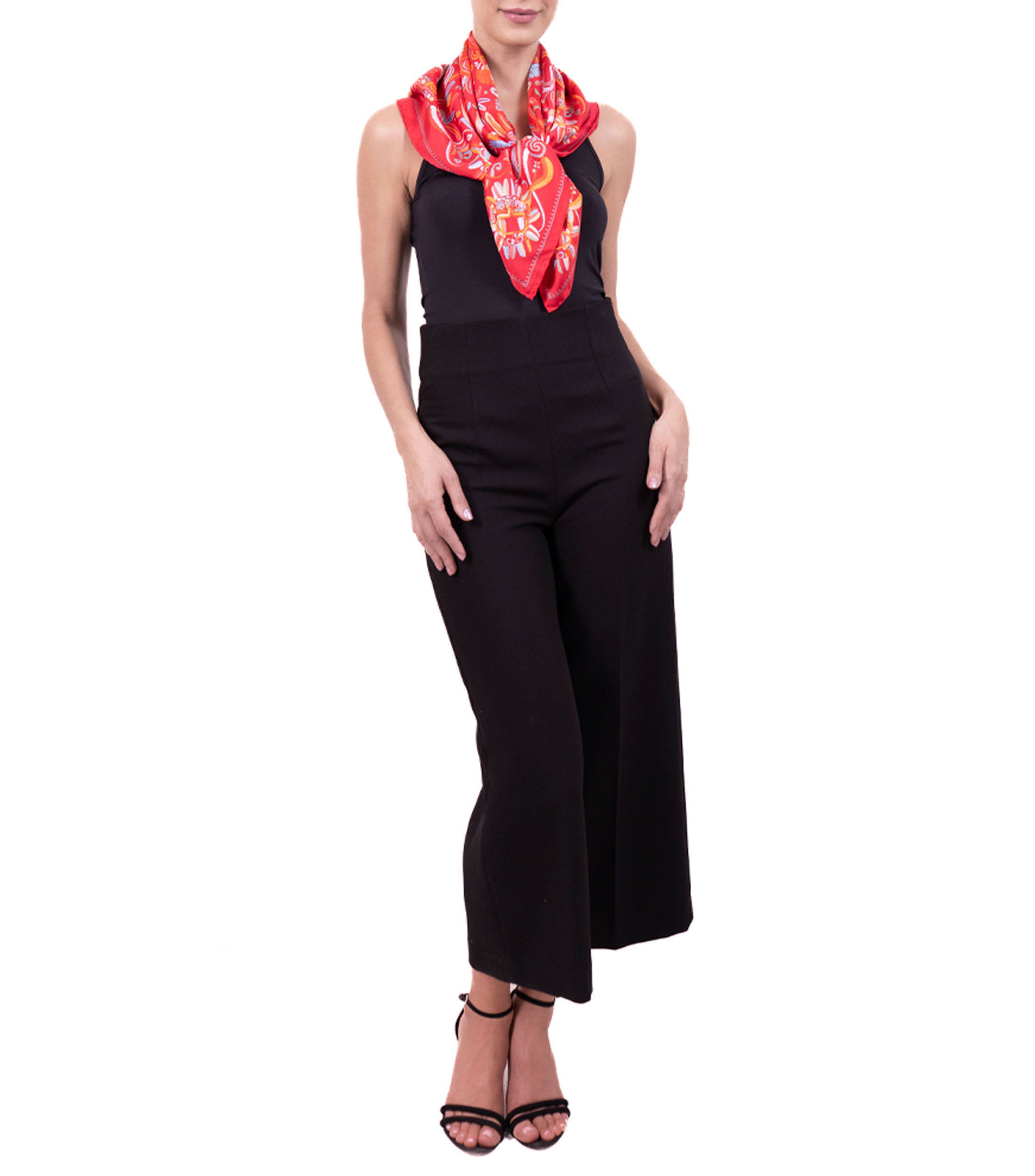 Mascada roja Quetzalcóatl Mujer