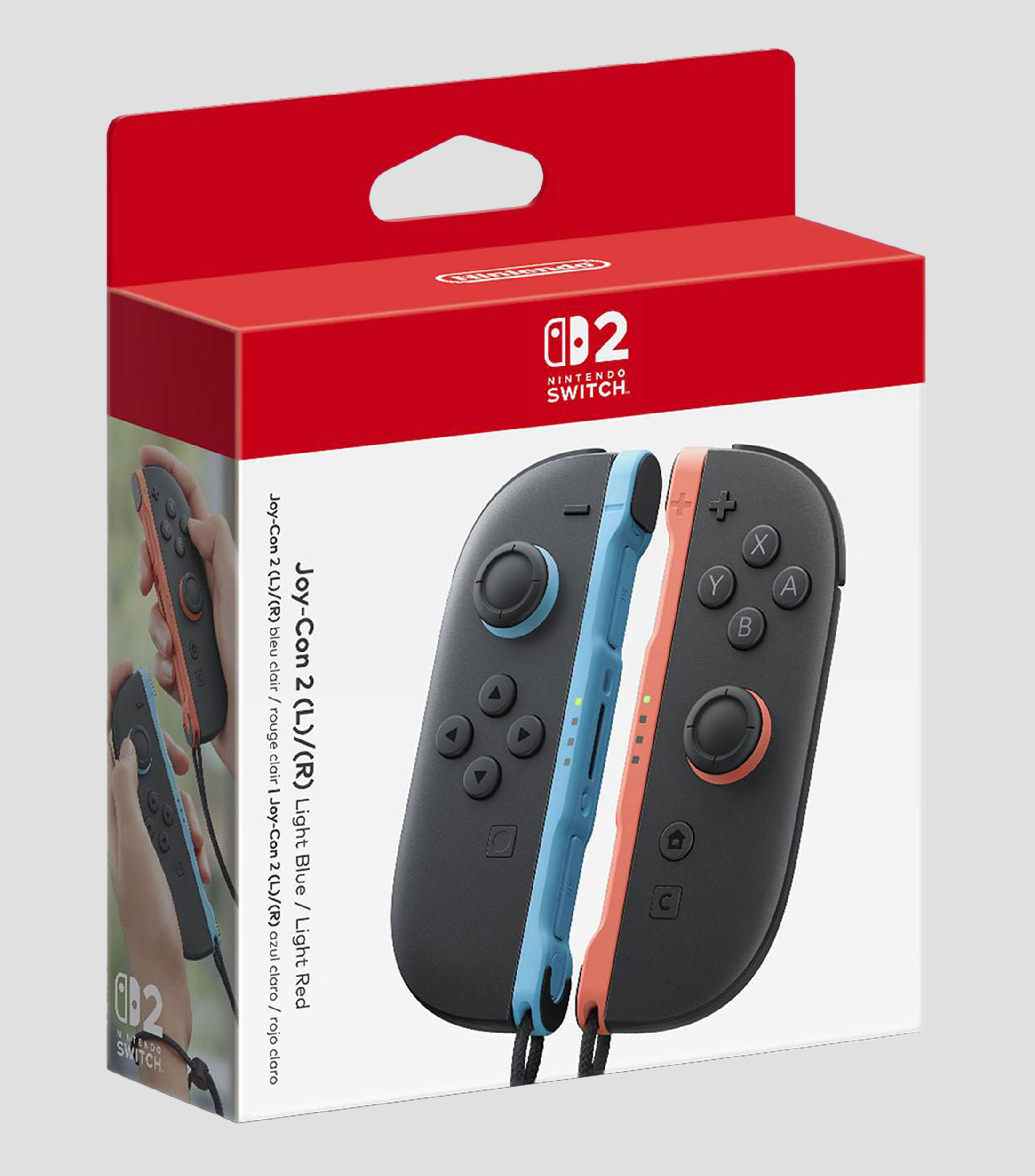 Set 2 Mandos Joy-Con para Nintendo Switch 2, izquierdo y derecho