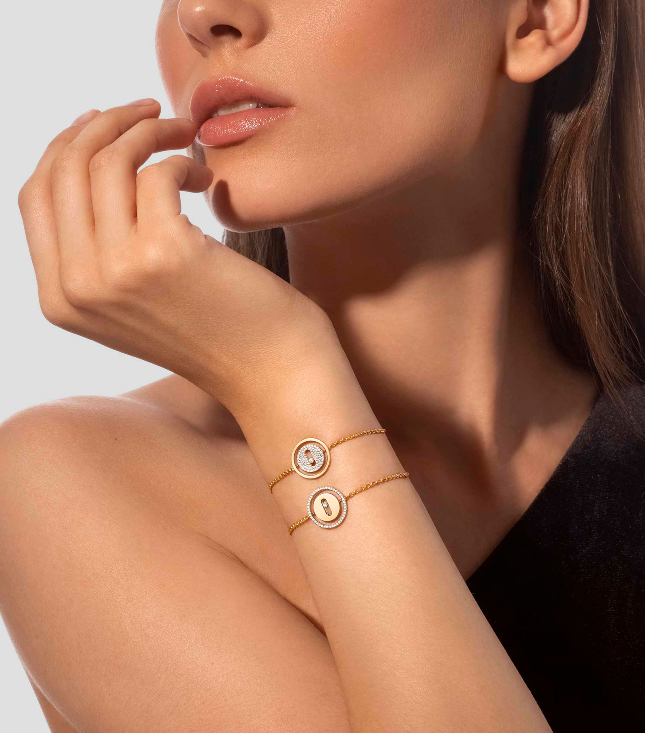Pulsera en oro amarillo 18 Kts Mujer