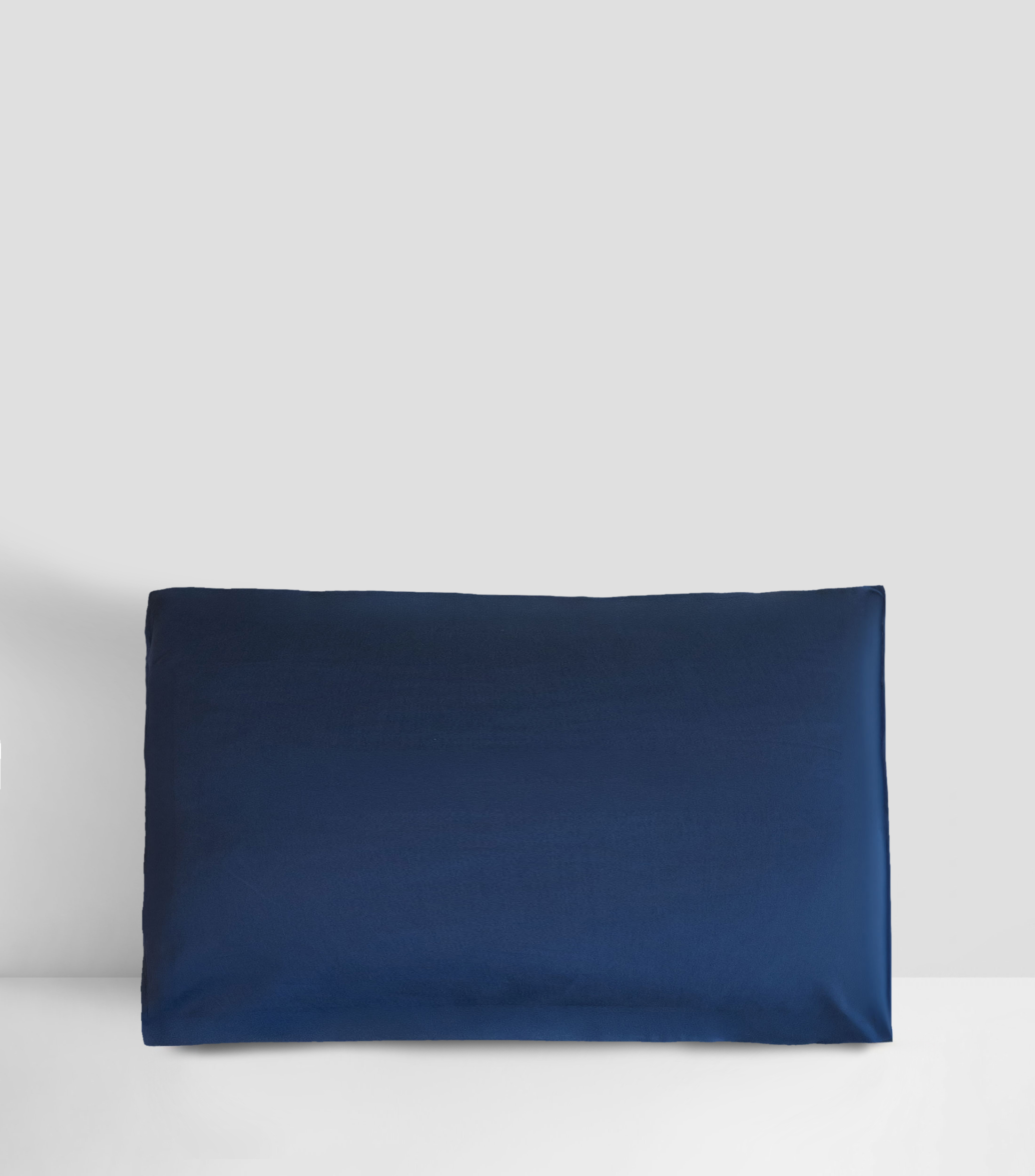 Juego de fundas para almohada estándar en algodón Pireo azul marino