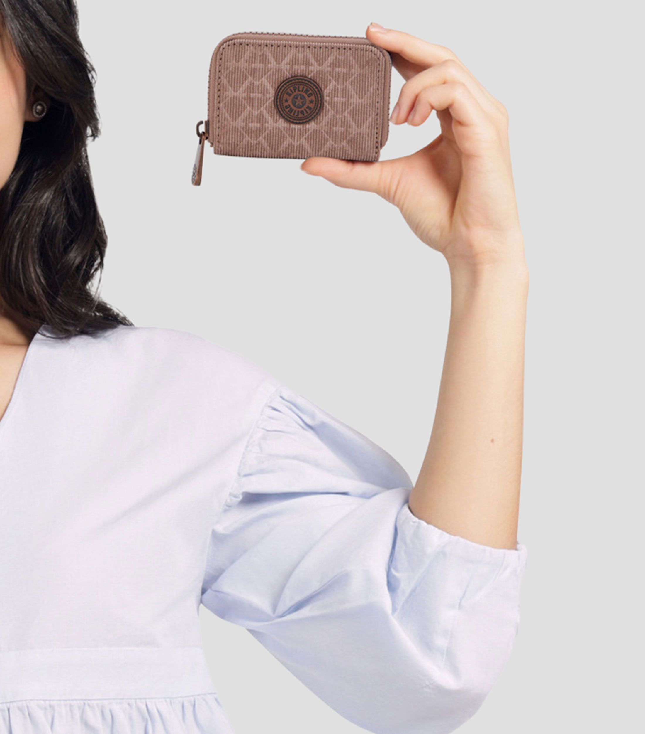 Cartera con logo Mujer